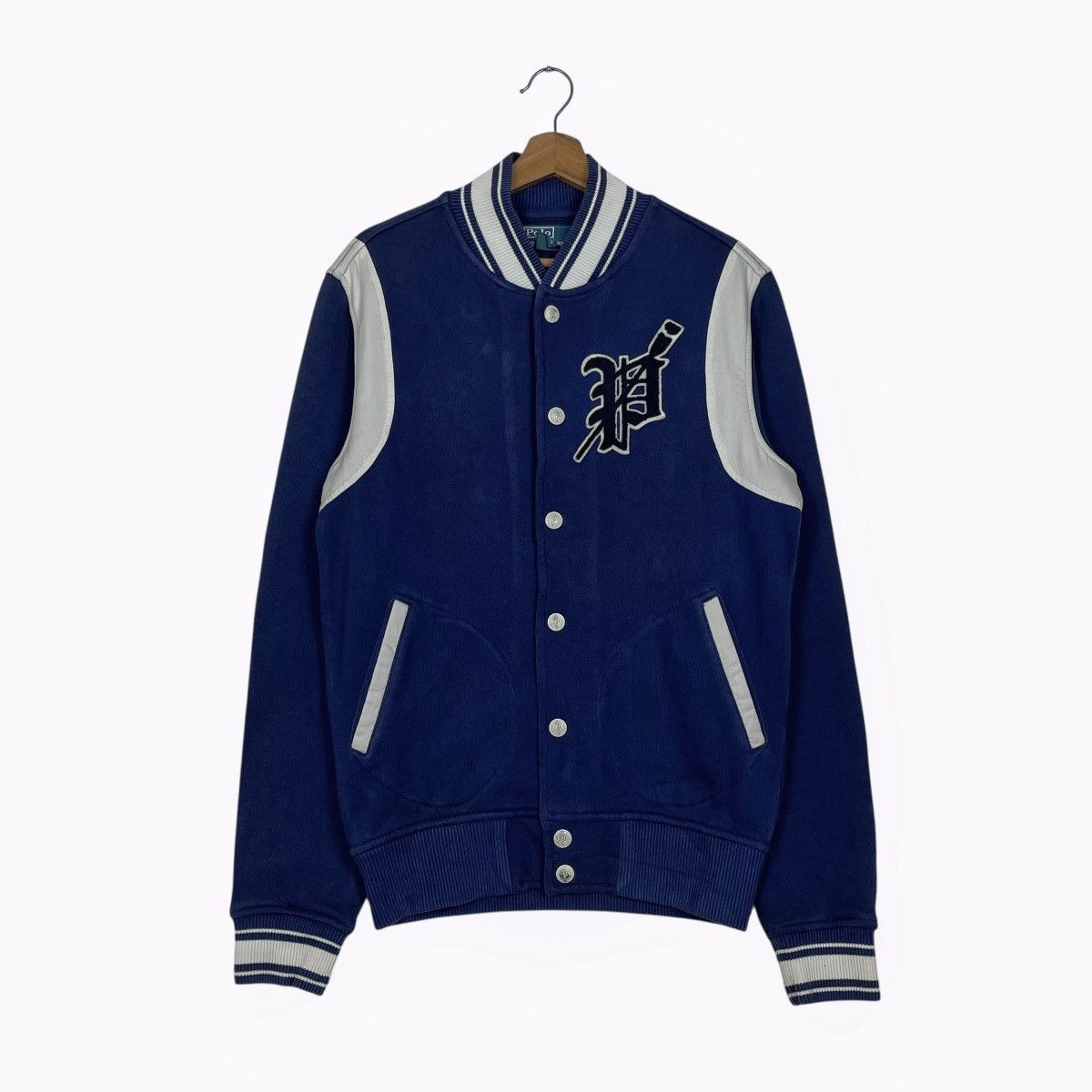 Polo Ralph Lauren Vintage Polo Ralph Lauren Varsity Jacket Size US S / EU 44-46 / 1 - 1 Thumbnail