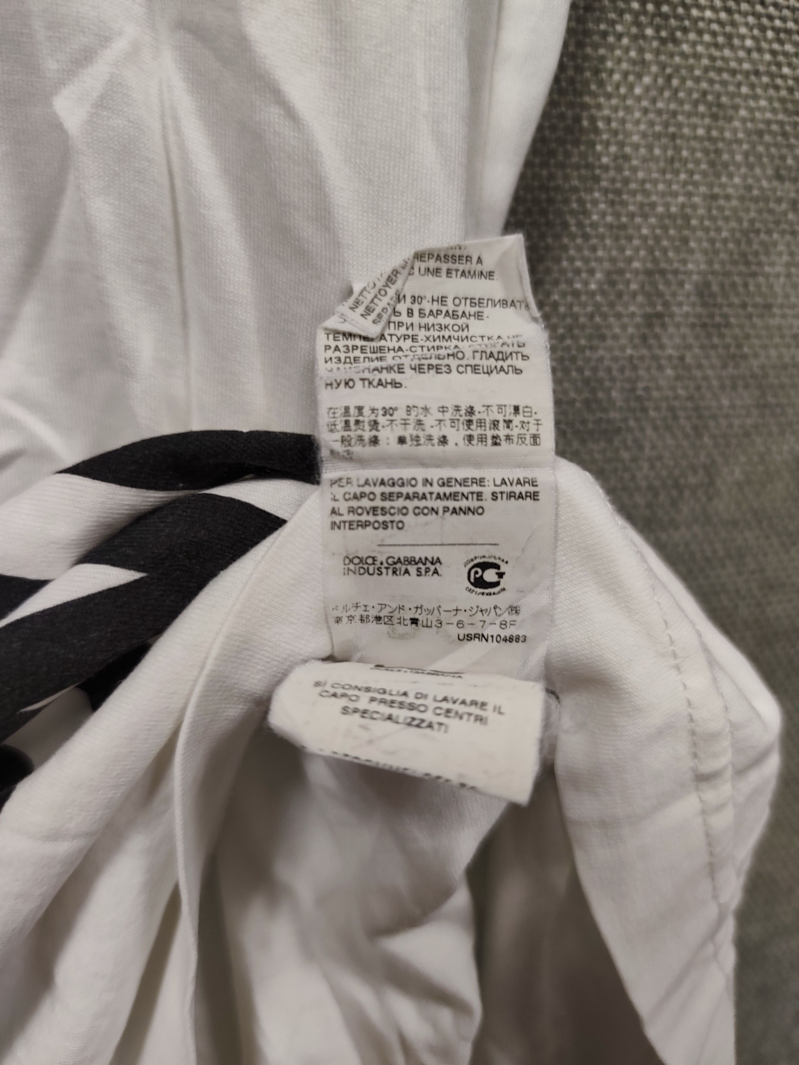 Dolce & Gabbana Dolce & Gabbana Winner Tee Size US S / EU 44-46 / 1 - 9 Thumbnail