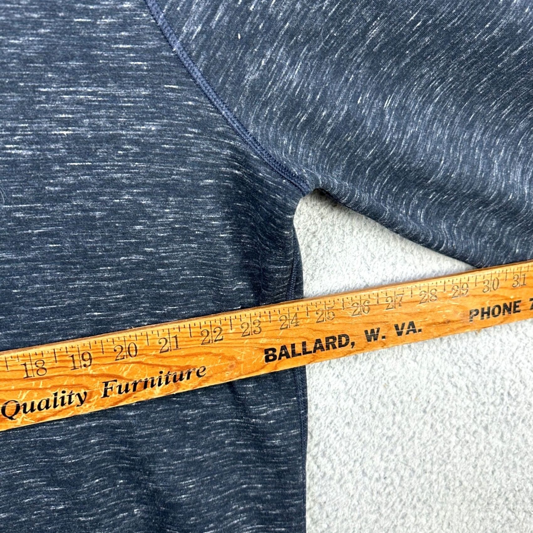 Vintage Gerry Sweatshirt Pullover Mens XL Blue Heather Crewneck Long Sleeve Stretch NEW Size US XL / EU 56 / 4 - 5 Thumbnail