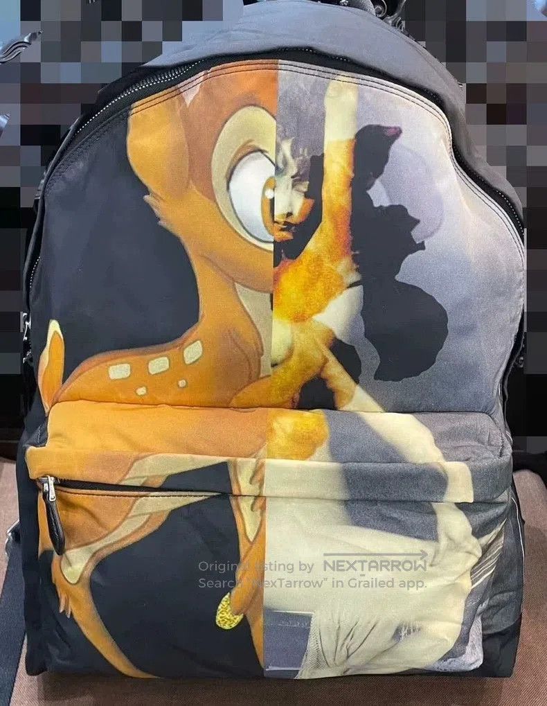 Givenchy GIVENCHY Bambi Print Black Backpack . Size ONE SIZE - 2 Thumbnail