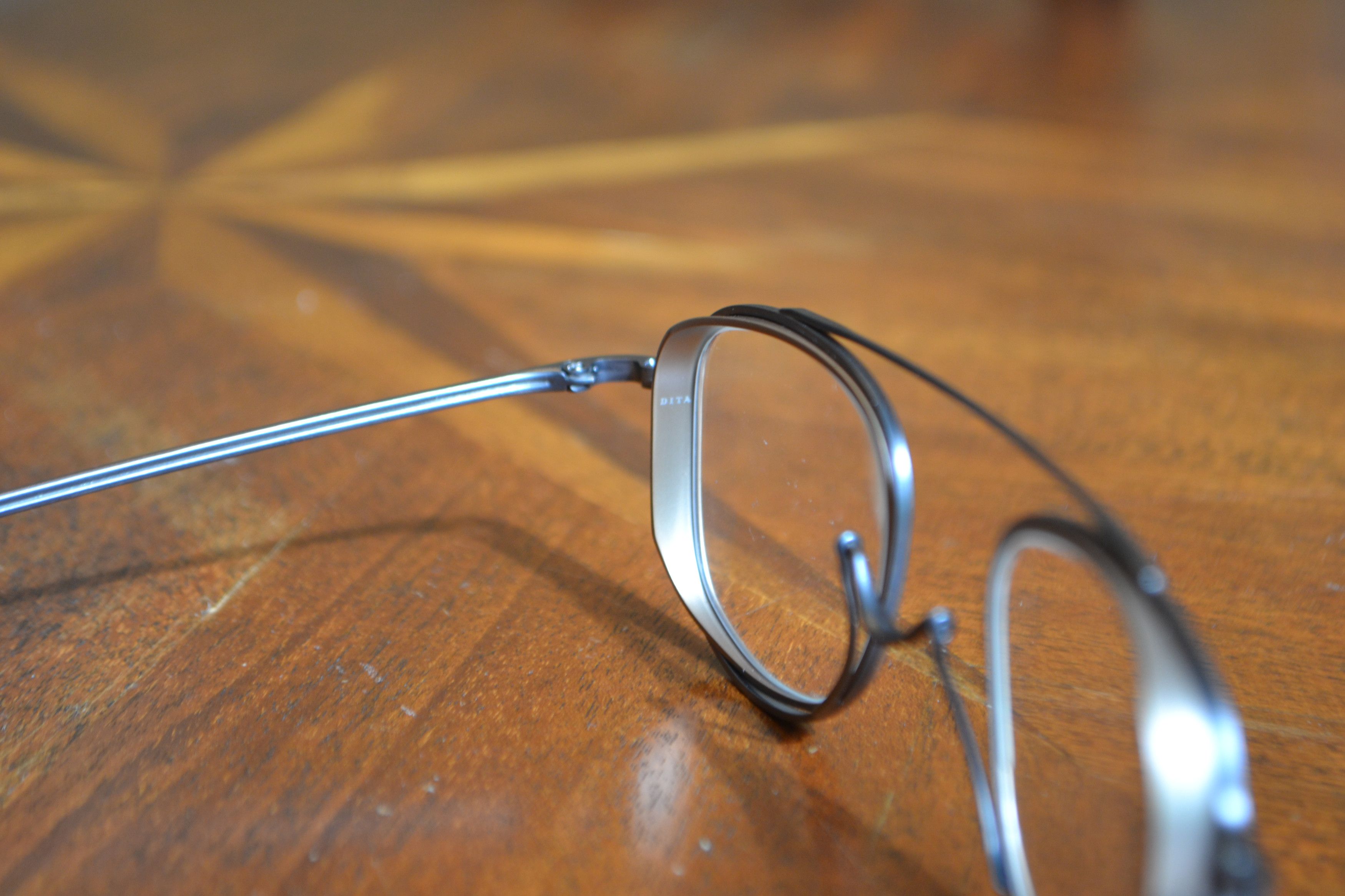 Dita New DITA Tessel DTX118 Black/Bronze Eyeglasses Size 46 - 4 Thumbnail