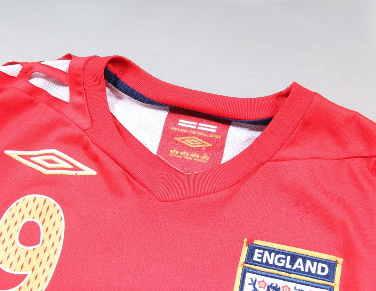 Umbro ROONEY Umbro x England Soccer Football Jersey Shirt L Size US L / EU 52-54 / 3 - 4 Thumbnail