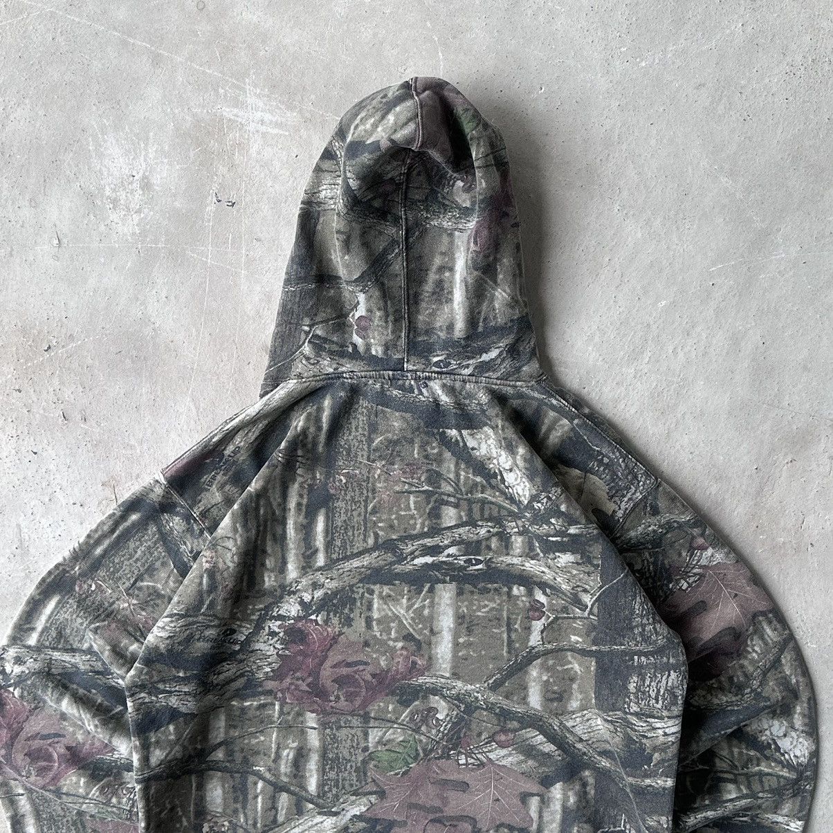 Realtree Crazy Vintage Y2K Carhartt Style Boxy Realtree Camo Hoodie Size US L / EU 52-54 / 3 - 2 Thumbnail