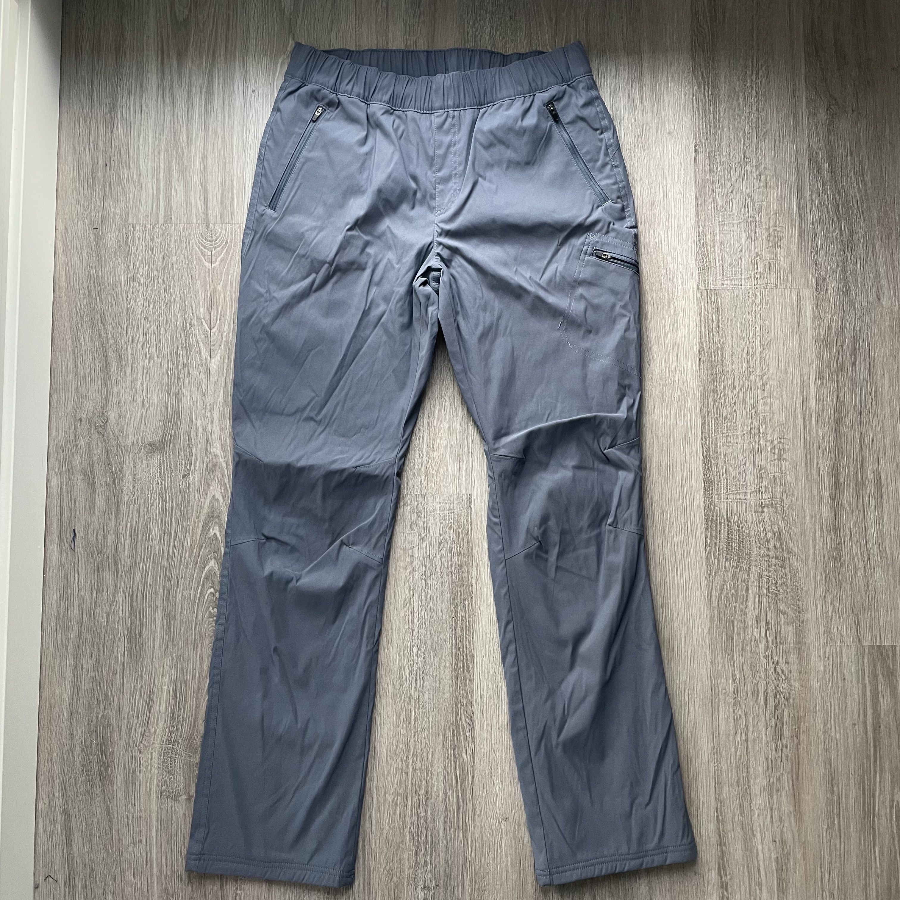 Eddie Bauer Eddie Bauer Fleece Lined Guide Pants Slate Blue Size 10 Size 32" / US 10 / IT 46 - 2 Thumbnail