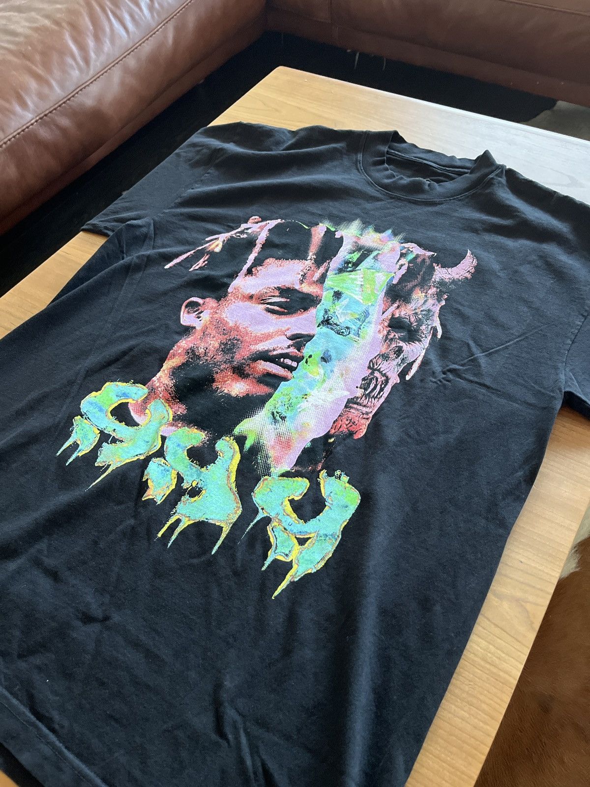 999 Club Vlone x Juice WRLD Fighting Demons Tee Size US M / EU 48-50 / 2 - 1 Thumbnail