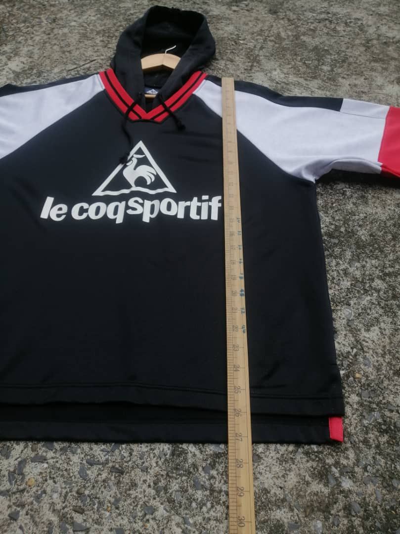 Japanese Brand × Le Coq Sportif Le Coq Sportif Made In Japan Jersey Hoodie Size US M / EU 48-50 / 2 - 5 Thumbnail