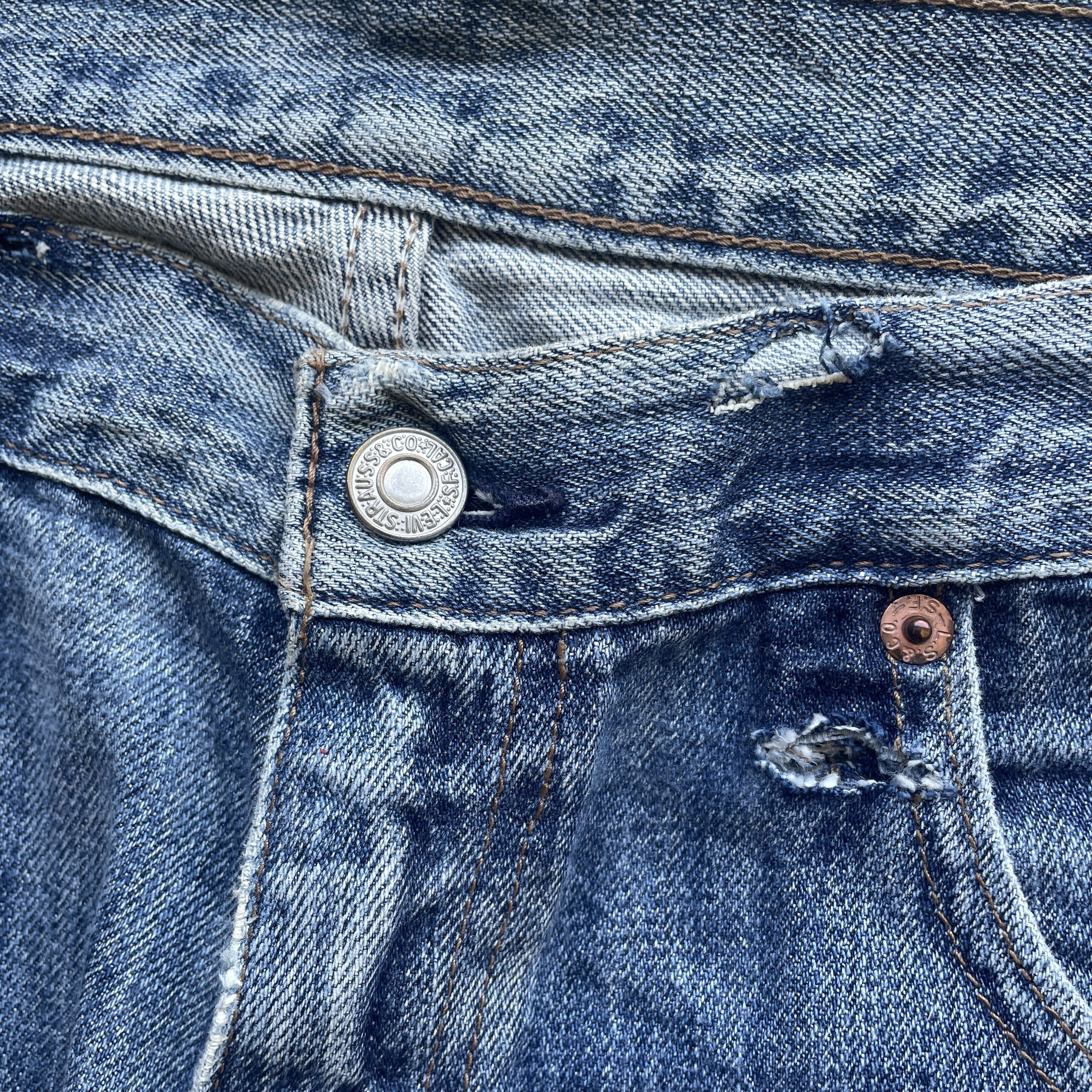 Levi's W36 Vintage Levi’s 534 Faded Relaxed Distressed Jeans Pants Size US 36 / EU 52 - 6 Thumbnail
