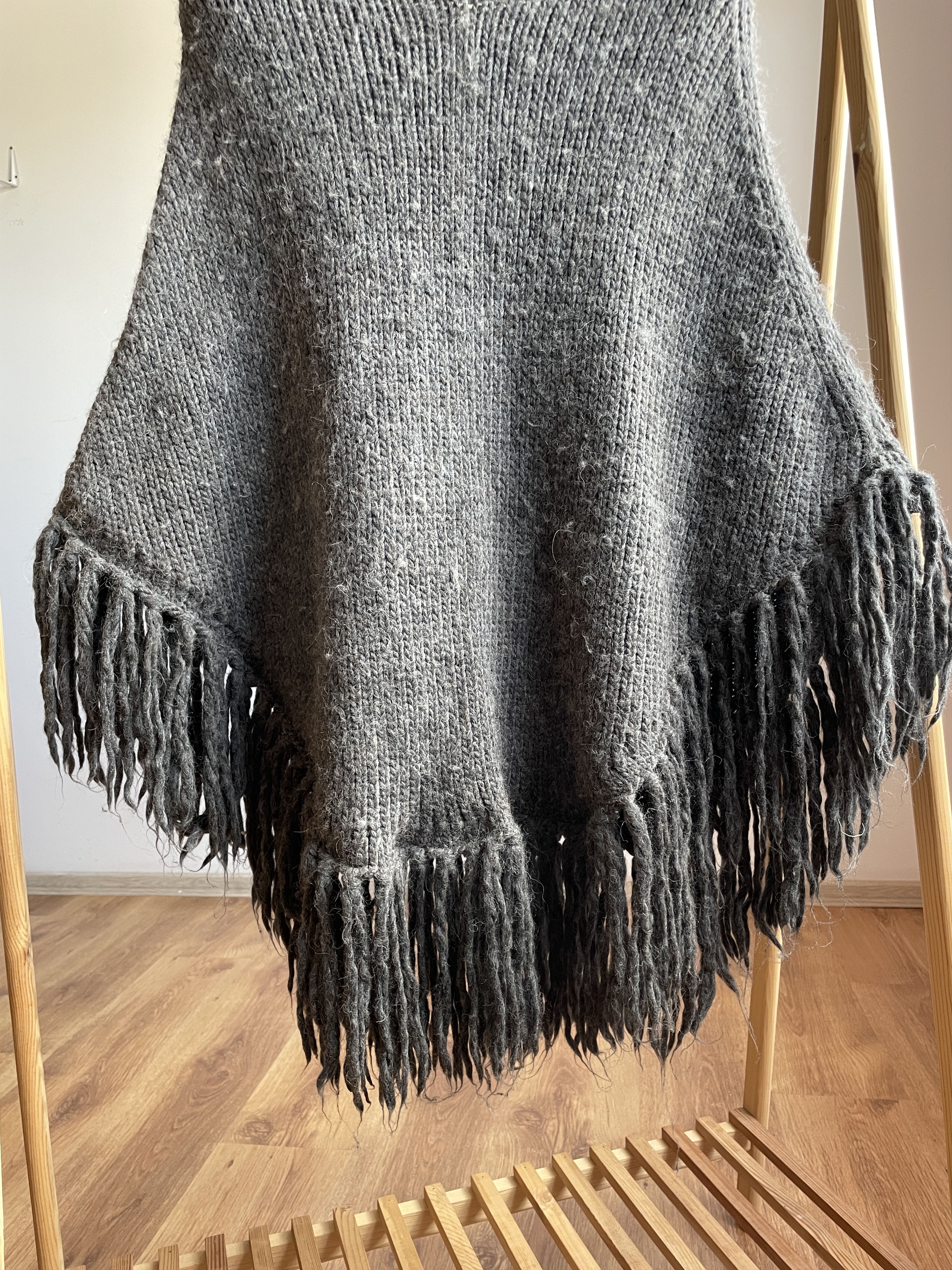 Other Toast Womens Merino Wool Alpaca Blend Hooded Poncho Size ONE SIZE - 5 Thumbnail