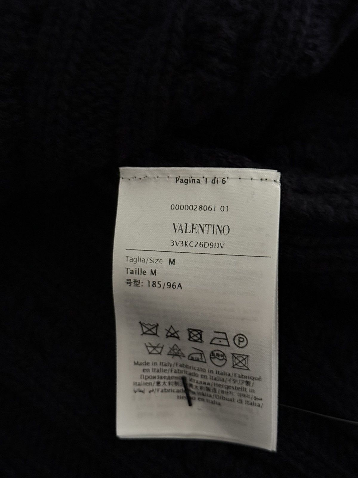 Valentino Valentino Garavani cable-knit virgin wool jumper medium Size US M / EU 48-50 / 2 - 7 Thumbnail