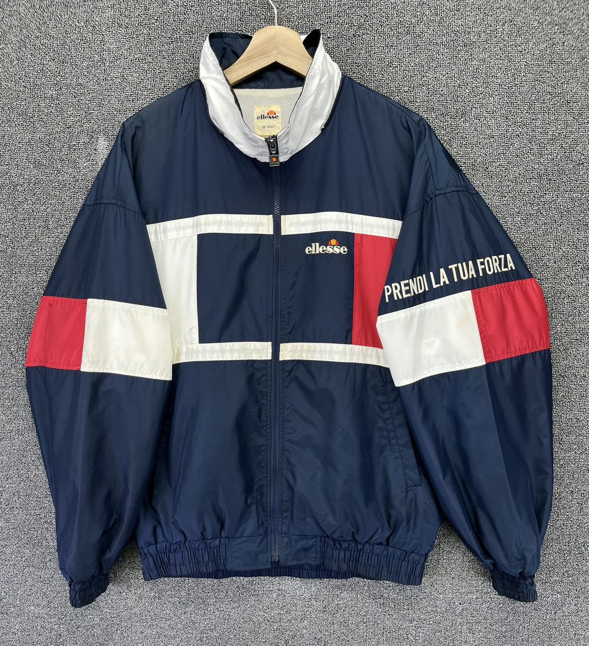 Ellesse Vintage Ellesse Racing Zip Up Light Jacket Size US L / EU 52-54 / 3 - 1 Thumbnail