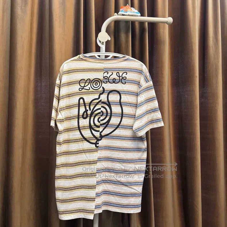 Loewe Loewe Asymmetric Striped Short Sleeve Size US XL / EU 56 / 4 - 4 Thumbnail