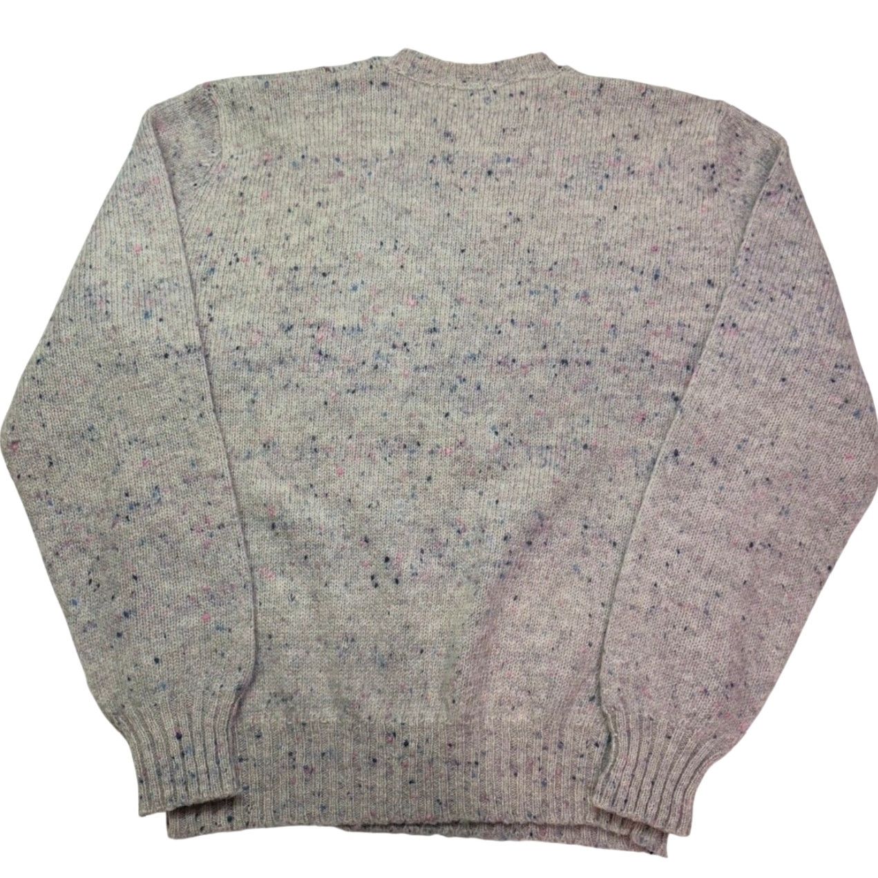 Castore VINTAGE Forecast Wool Sweater Mens Large Beige Argyle Crewneck 90s Size US L / EU 52-54 / 3 - 2 Thumbnail