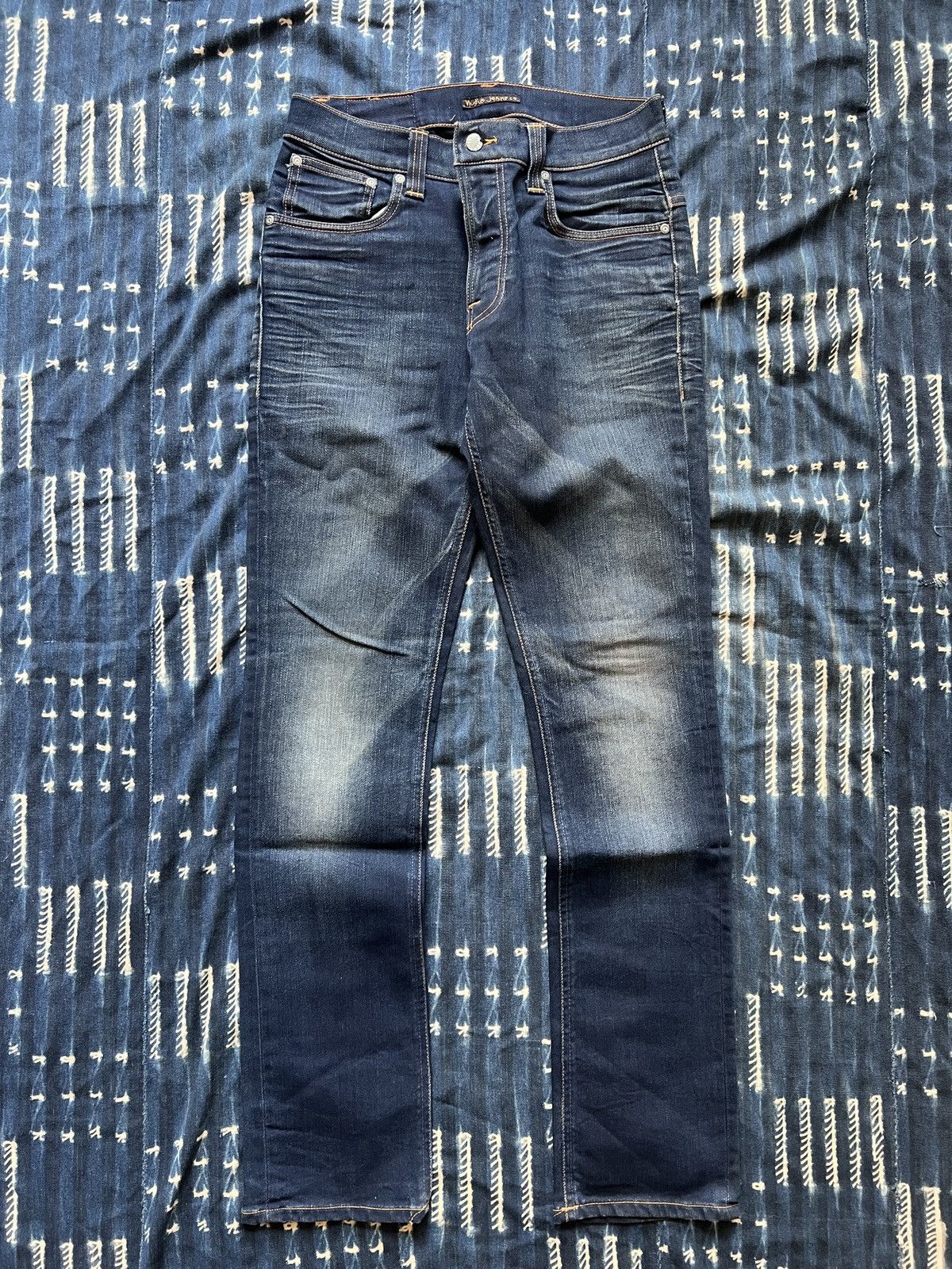 Nudie Jeans Nudie Jeans Cat Washing Slim Denim Hedi Slimane Dior Homme Size US 32 / EU 48 - 2 Thumbnail