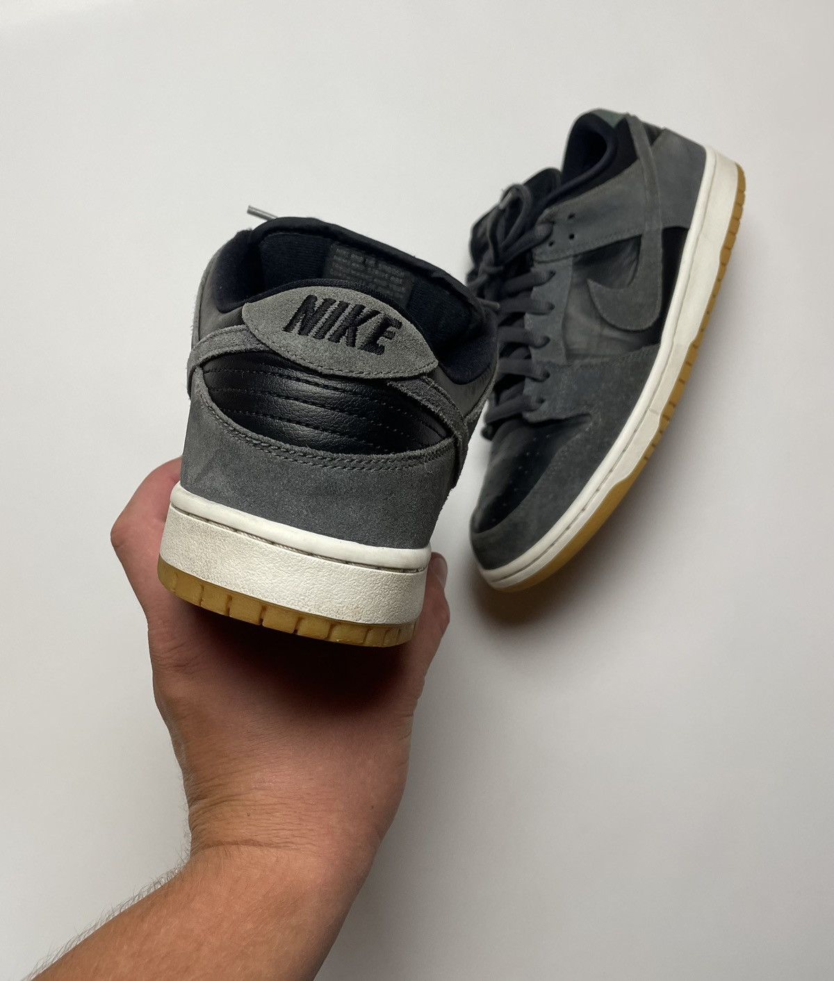 Nike RARE Nike Dunk Low Pro Sb TRD Dark Grey Gum Anthracite Size US 11 / EU 44 - 3 Thumbnail