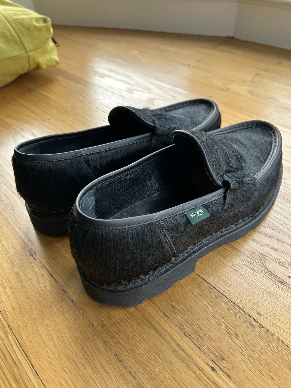 Paraboot Paraboot Reims - Black Mohair - Todd Snyder Collab Size US 11 / EU 44 - 6 Thumbnail
