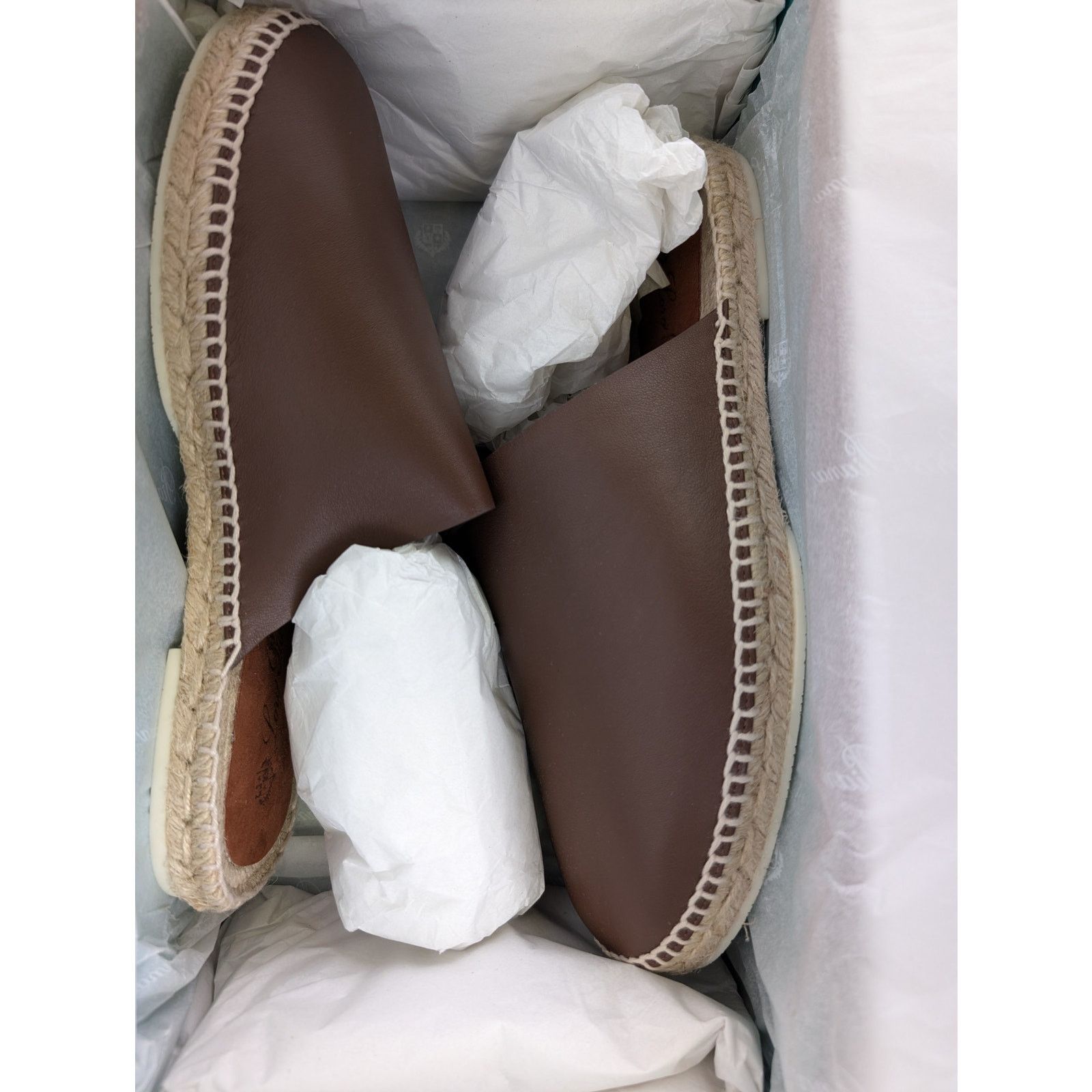 Loro Piana o1rshd1 Seaside Sabot Walk Silky Plonge Slipper in Brown Size US 9 / EU 42 - 19 Thumbnail