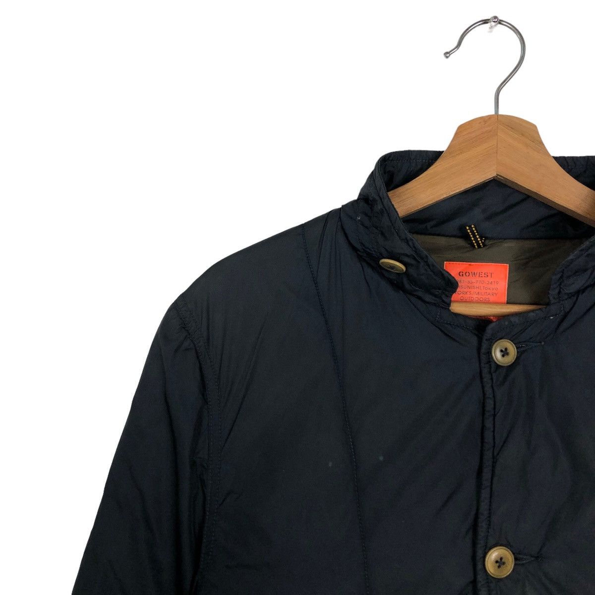 Japanese Brand 🔥RARE NYLON JACKET GOWEST INSPECTOR JACKET BUZZ RICKSONS Size US M / EU 48-50 / 2 - 7 Thumbnail