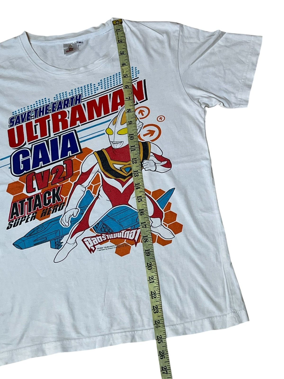 Vintage Vintage 90s ULTRAMAN GAIA V2 1998 by tsuburaya prod t shirts Size US S / EU 44-46 / 1 - 11 Thumbnail