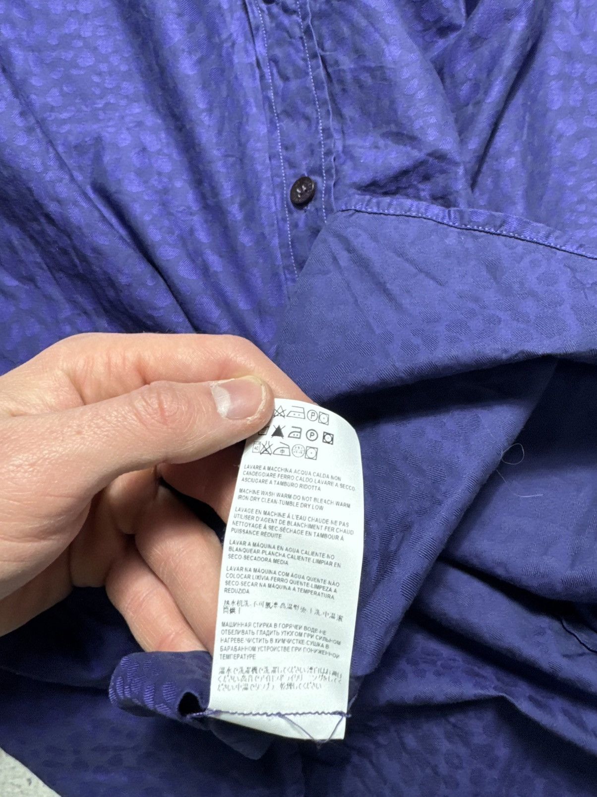 Versace Giani Versace Collection Luxury Button Up Shirt Size US M / EU 48-50 / 2 - 10 Thumbnail