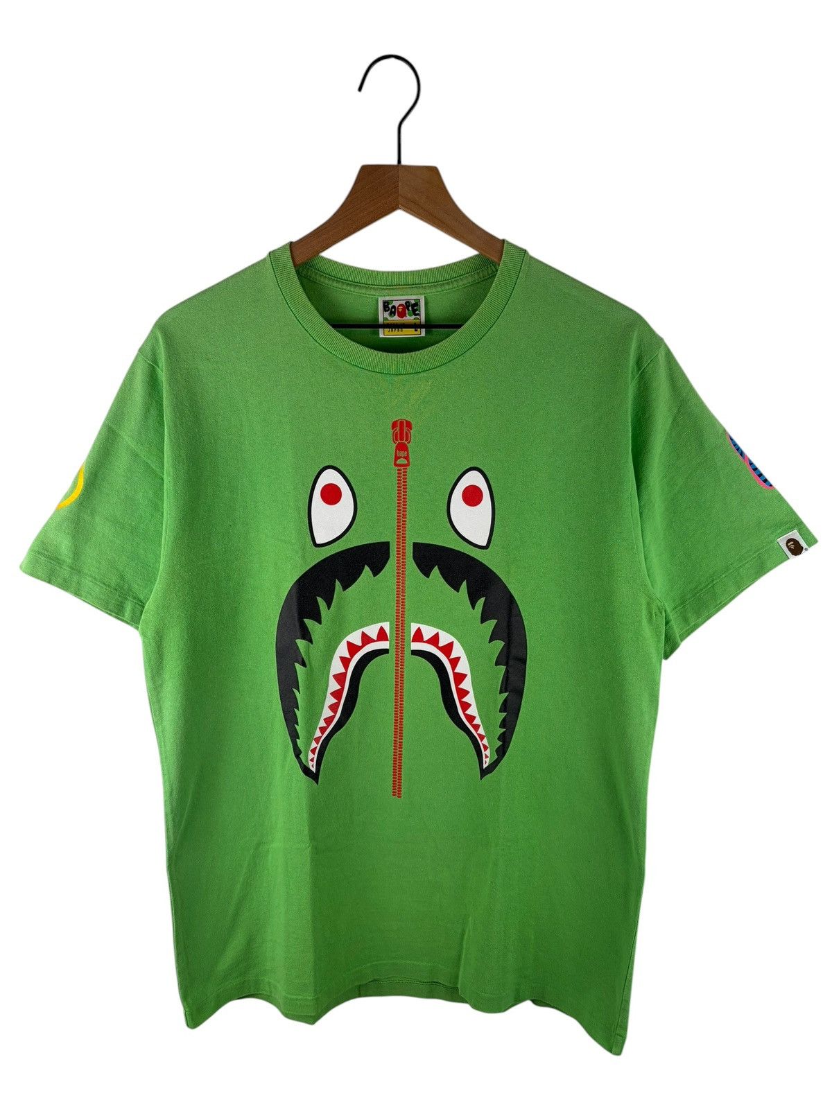Bape Bape Shark Print Tee Size US M / EU 48-50 / 2 - 1 Thumbnail