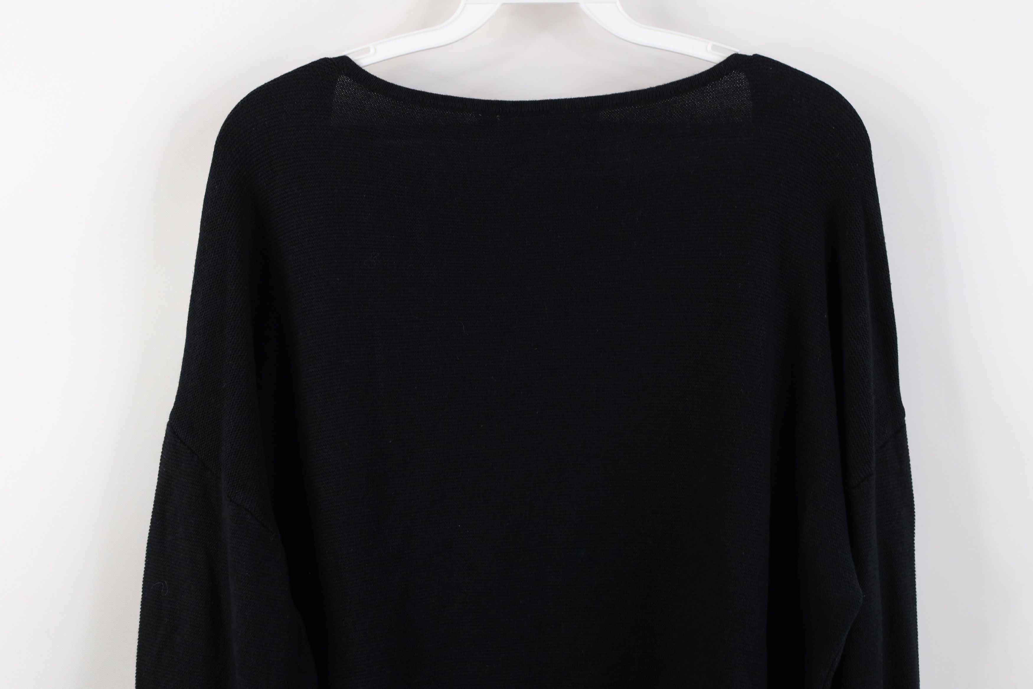 Vintage Vintage Y2K Babydoll Goth Flower Knit Lightweight Sweater Size XL / US 12-14 / IT 48-50 - 12 Thumbnail