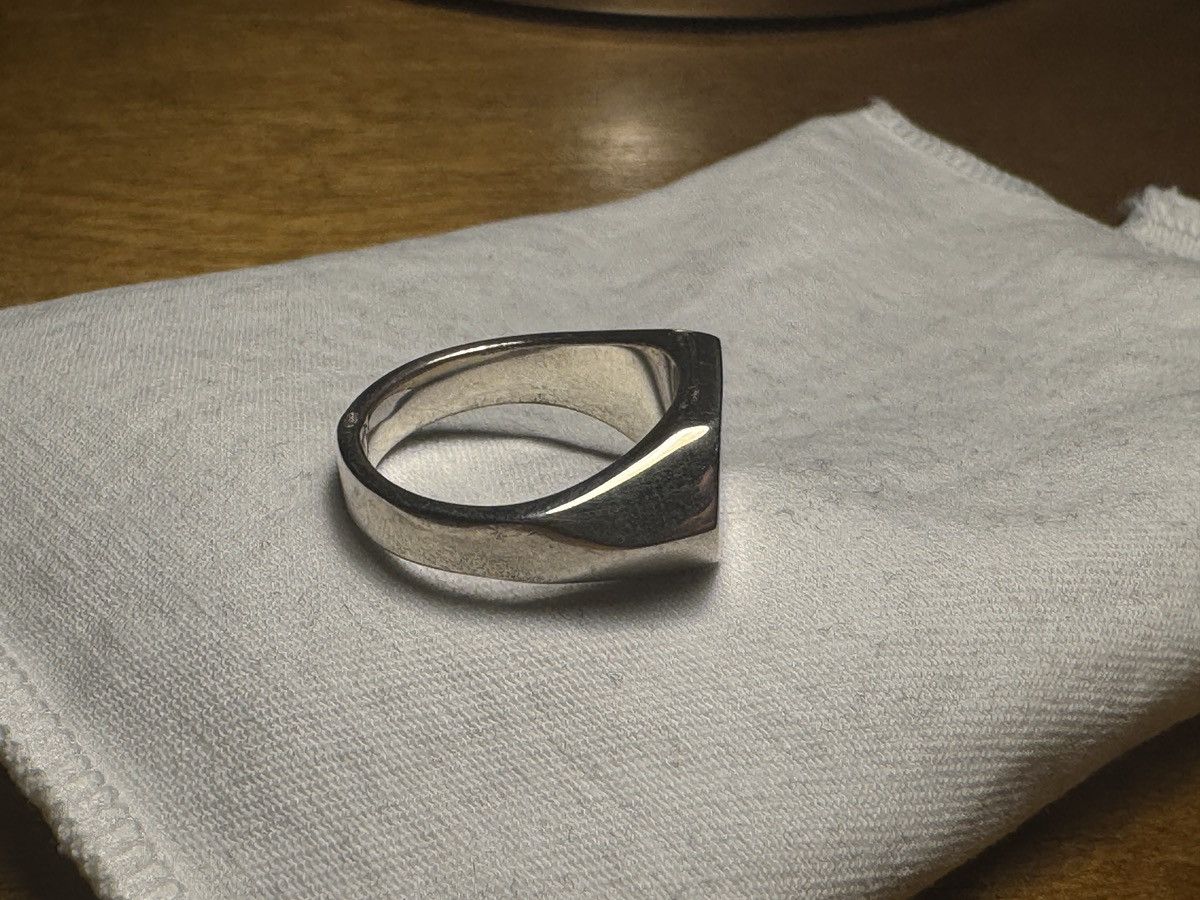 Emanuele Bicocchi Emanuele Bicocchi silver signet Size ONE SIZE - 4 Thumbnail