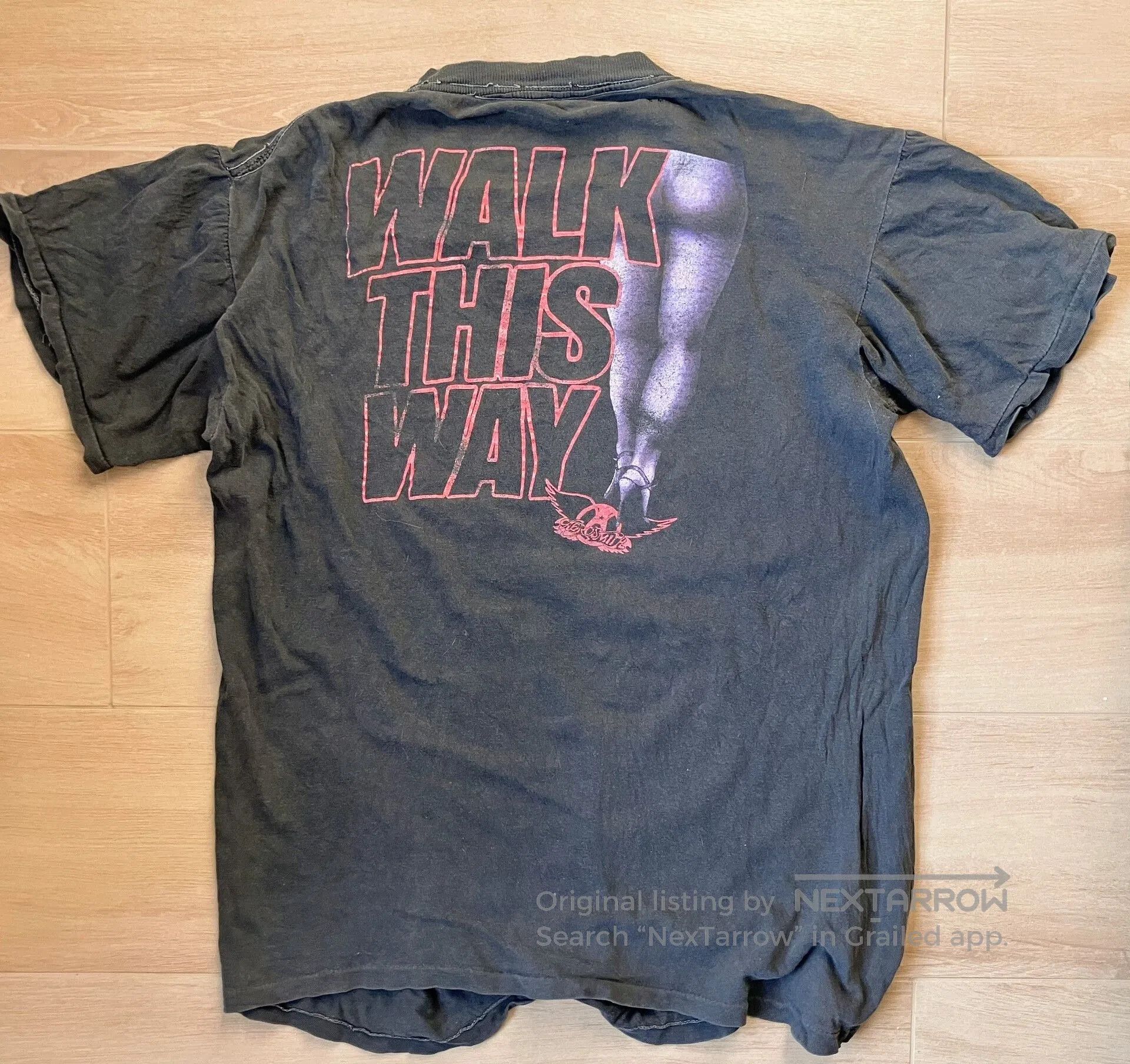 VINNY's Vintage Aerosmith Band T-Shirt. Size US M / EU 48-50 / 2 - 3 Thumbnail