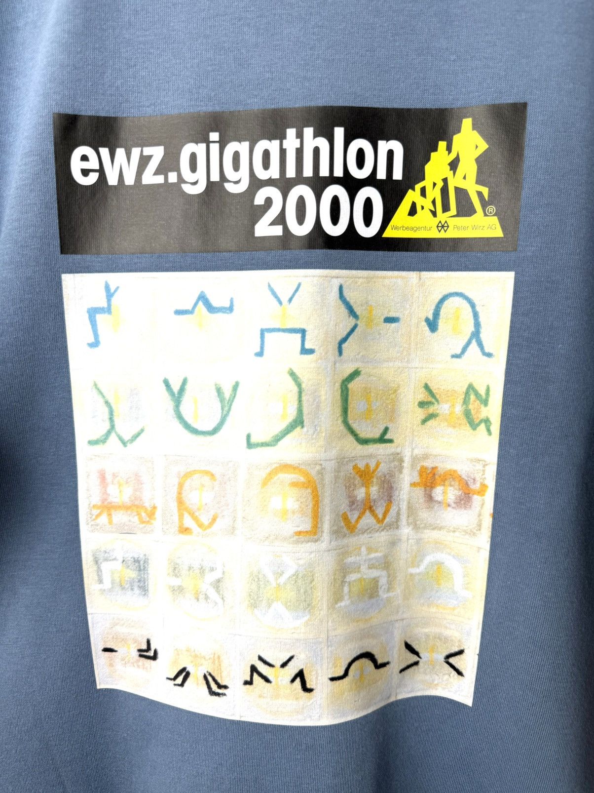 Nike 00’s Vintage Nike Marathon T Shirt Y2K Size US M / EU 48-50 / 2 - 8 Thumbnail