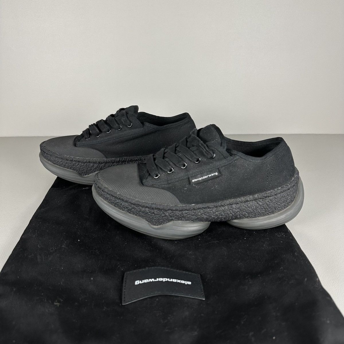 Alexander Wang Alexander Wang Black A1 Low Women’s Sneakers Size US 8 / IT 38 - 1 Thumbnail