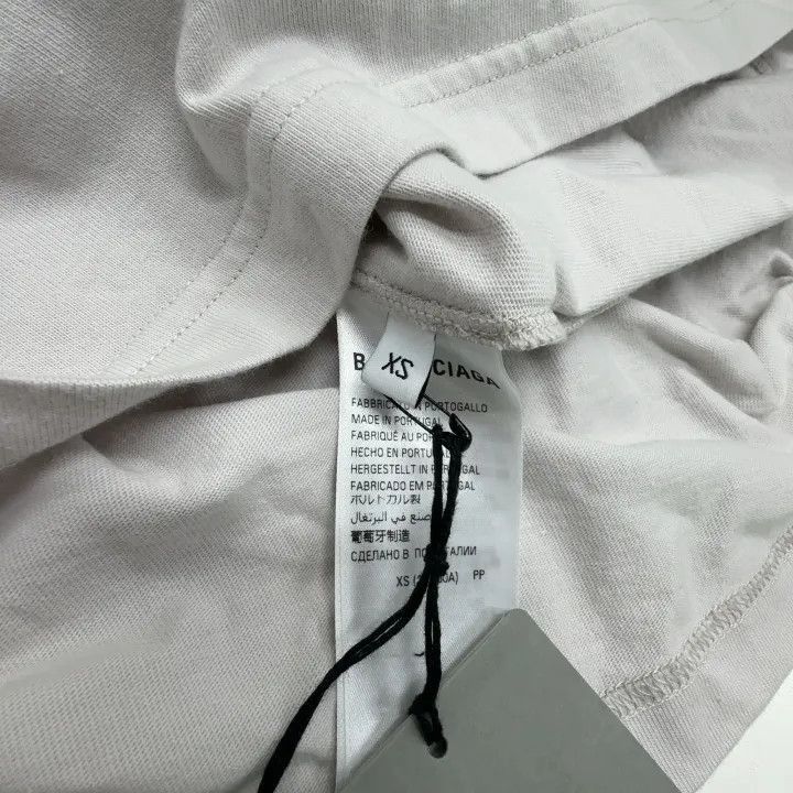 Balenciaga Balenciaga Logo Print Short Sleeve T-Shirt 0079-2507 Size US XS / EU 42 / 0 - 6 Thumbnail