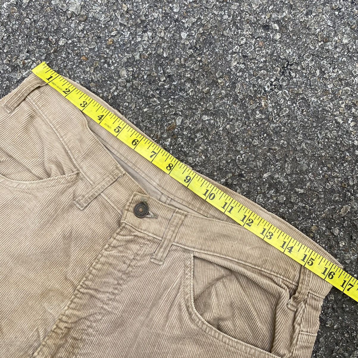 Levi's Vintage Levis 70s Button #3 Corduroy Flare Bootcut Talon 42 Size US 33 - 7 Thumbnail