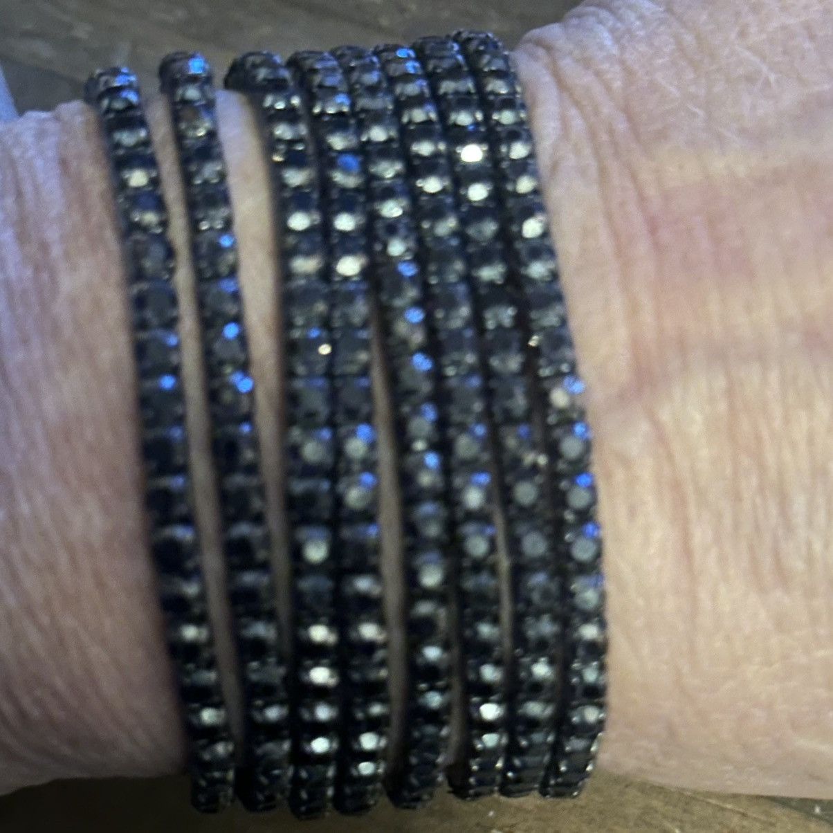 Other Black rhinestone stretch bracelet bundle Size ONE SIZE - 3 Thumbnail