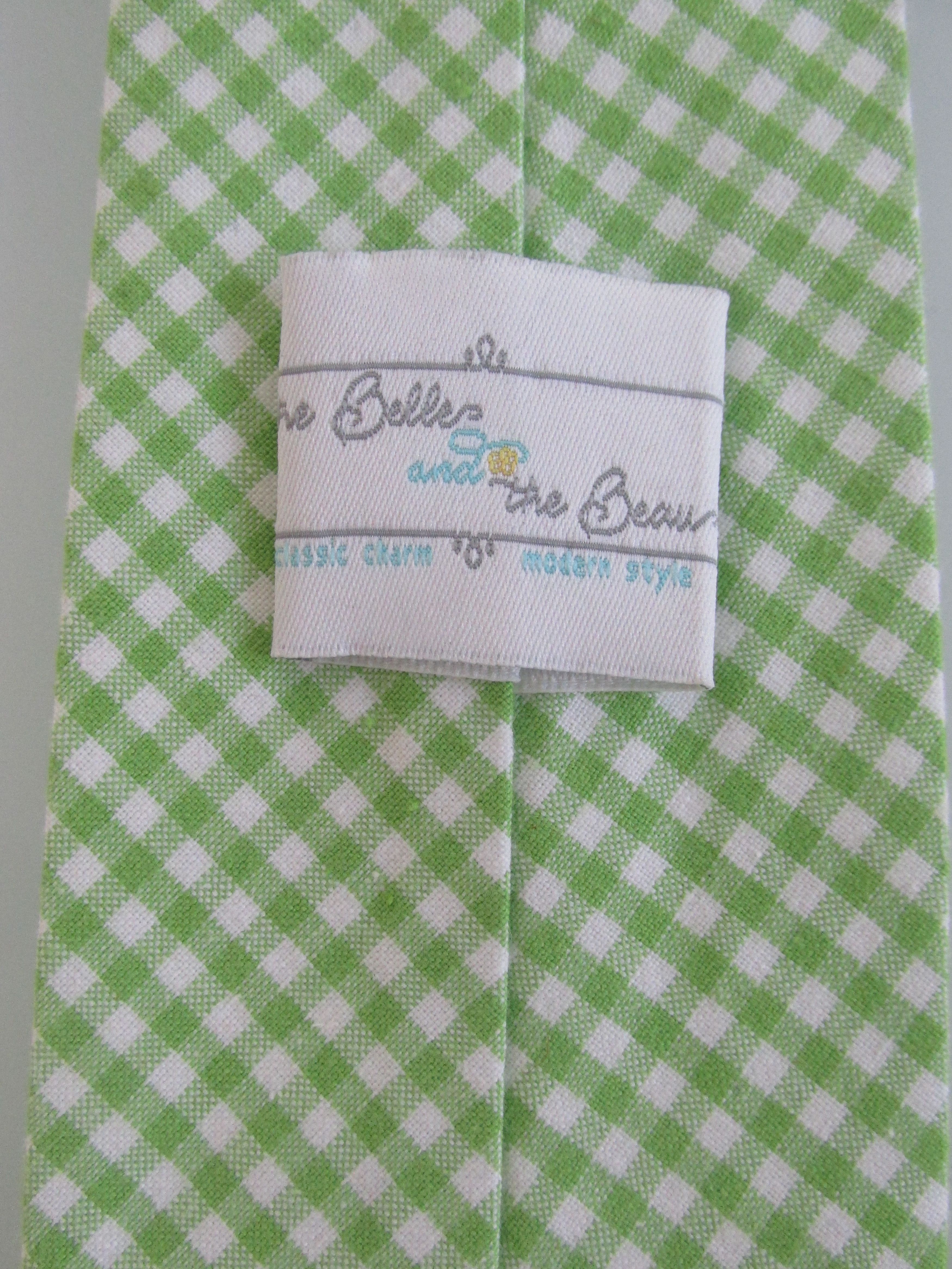 Other Belles & Beaus Men's Cotton Gingham Check Tie Size ONE SIZE - 5 Thumbnail