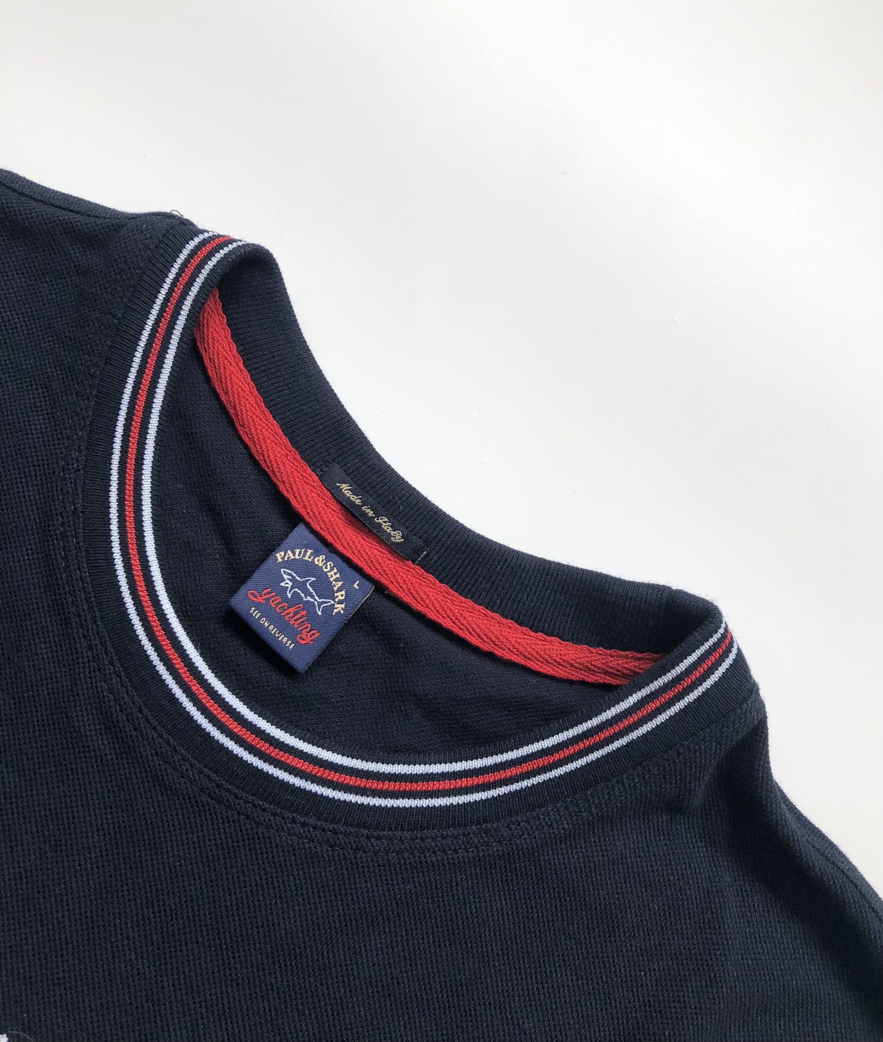 Paul & Shark Paul Shark Yachting Vintage T-Shirt Size US L / EU 52-54 / 3 - 4 Thumbnail
