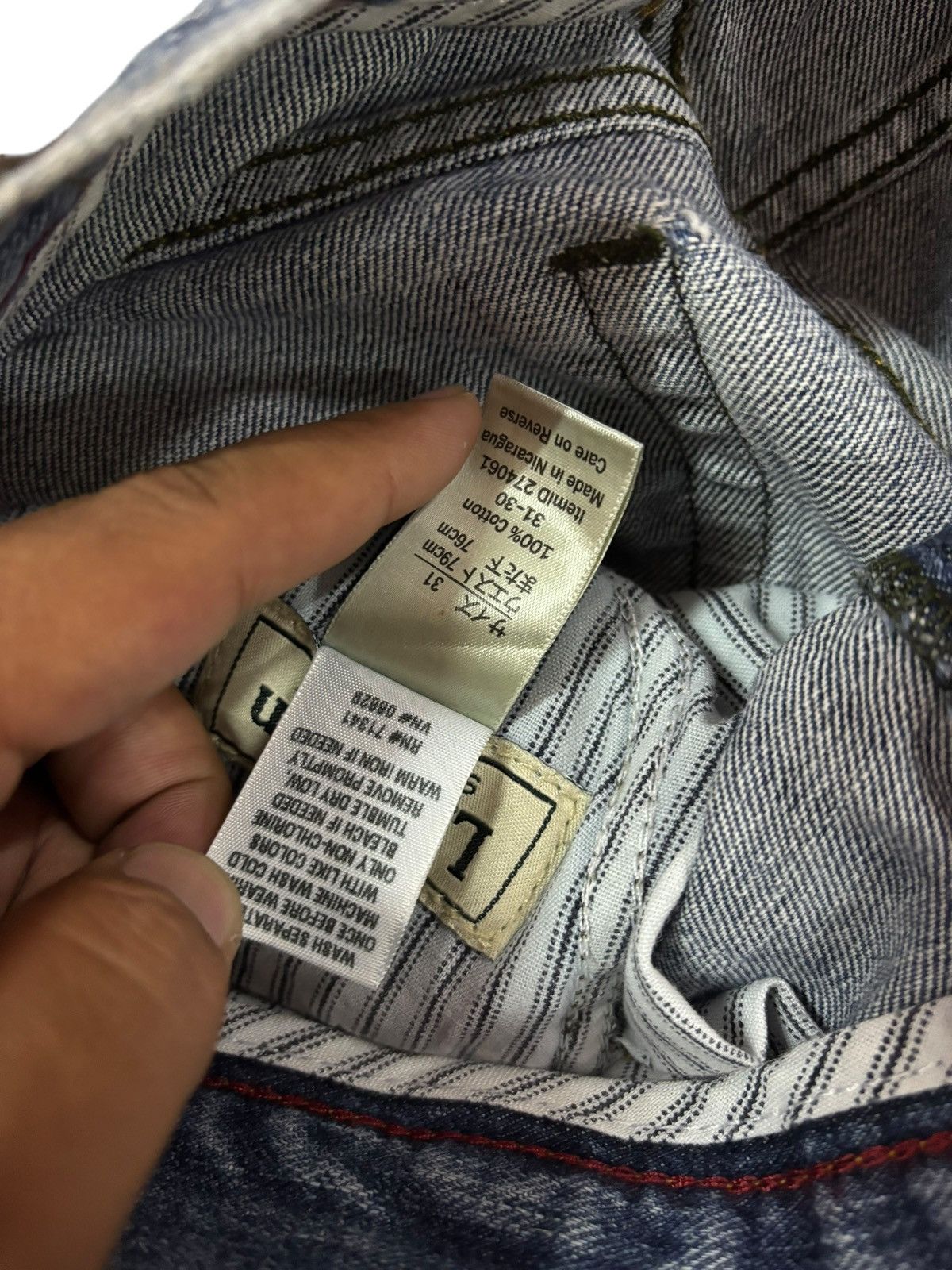 L.L. Bean Vtg L.L.Bean Standard Fit Jeans Size US 31 - 6 Thumbnail