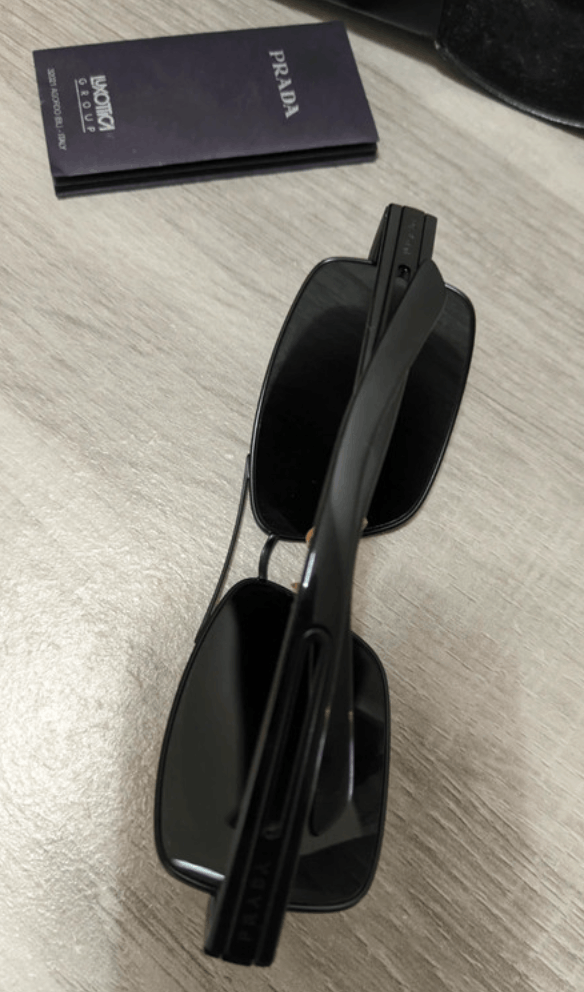 Prada × Vintage PRADA Sunglasses SPR 54I Star Sport Metal Shield Oval Wrap Size ONE SIZE - 8 Thumbnail