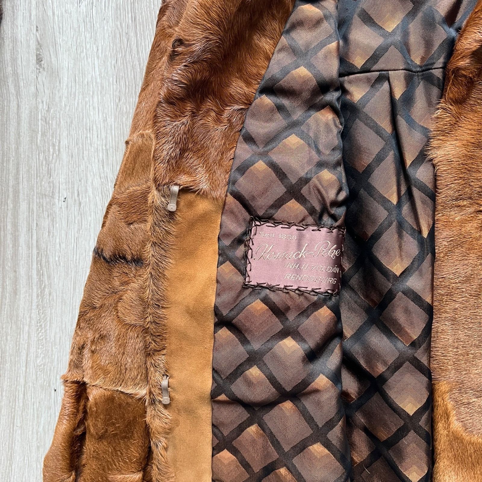 Vintage Vintage Y2K Kossack Germany Real Beaver Fur Coat 9571AC Size M / US 6-8 / IT 42-44 - 7 Thumbnail
