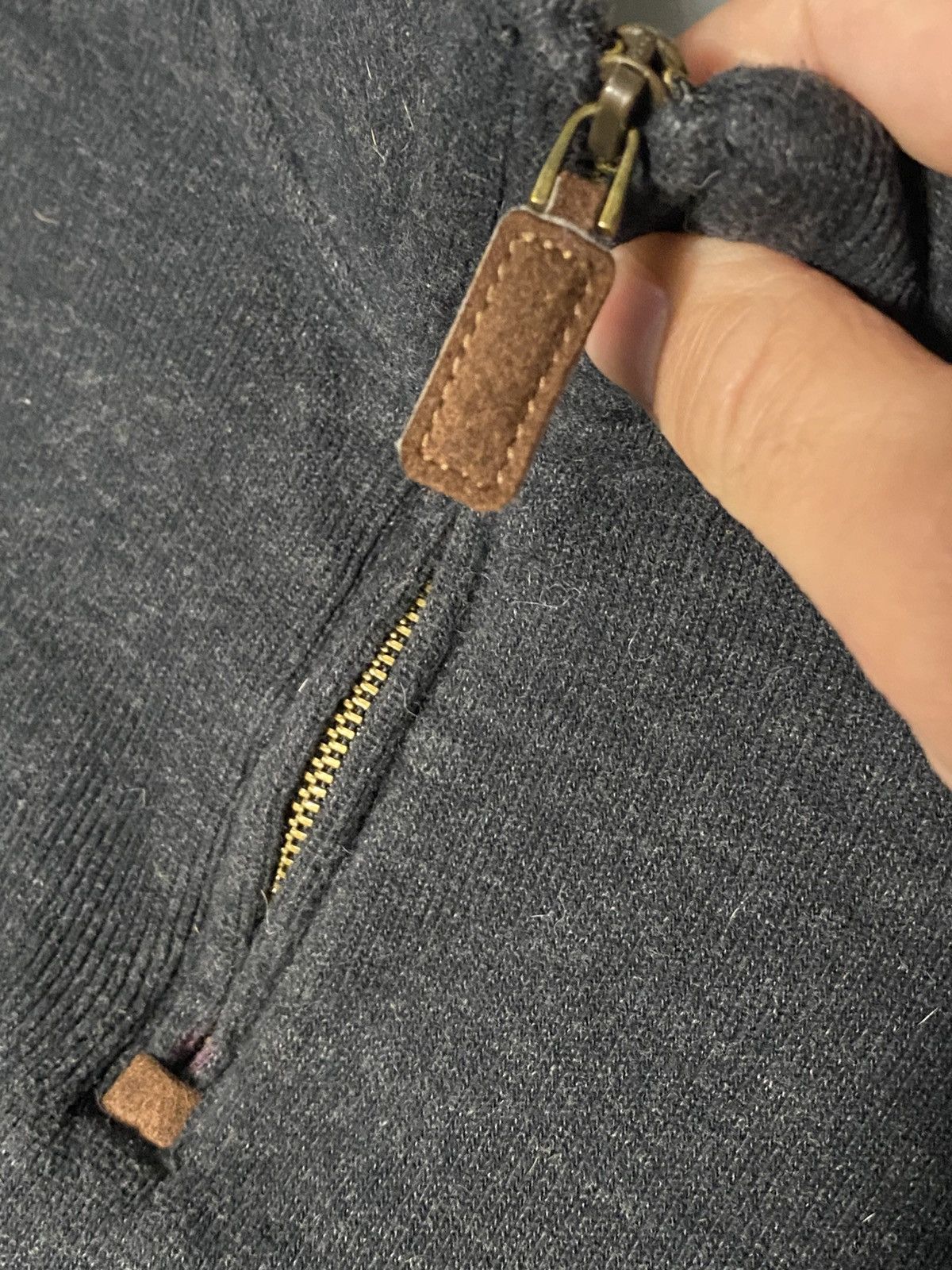Polo Ralph Lauren × RRL Ralph Lauren × Ralph Lauren Vintage 1/4 Zip Polo Ralph Lauren Sweater Hoodie Size XC-S Size US XS / EU 42 / 0 - 3 Thumbnail