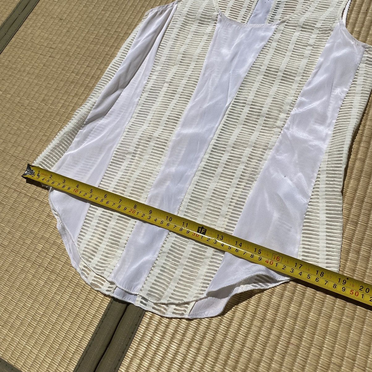 Japanese Brand × Kapital × Rag & Bone Rag & Bone Lace Ivory Silk Panel Tank Top Made in USA Size XS / US 0-2 / IT 36-38 - 4 Thumbnail