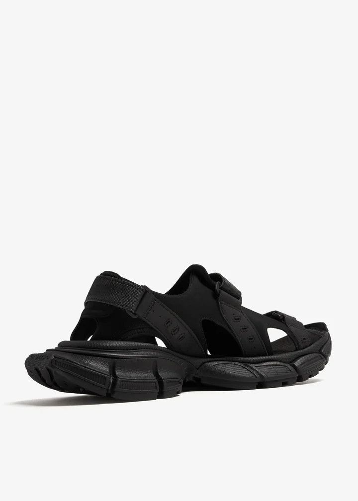 Balenciaga o1srvl11e0426 3XL Sandals in Black Size US 10 / IT 40 - 3 Thumbnail