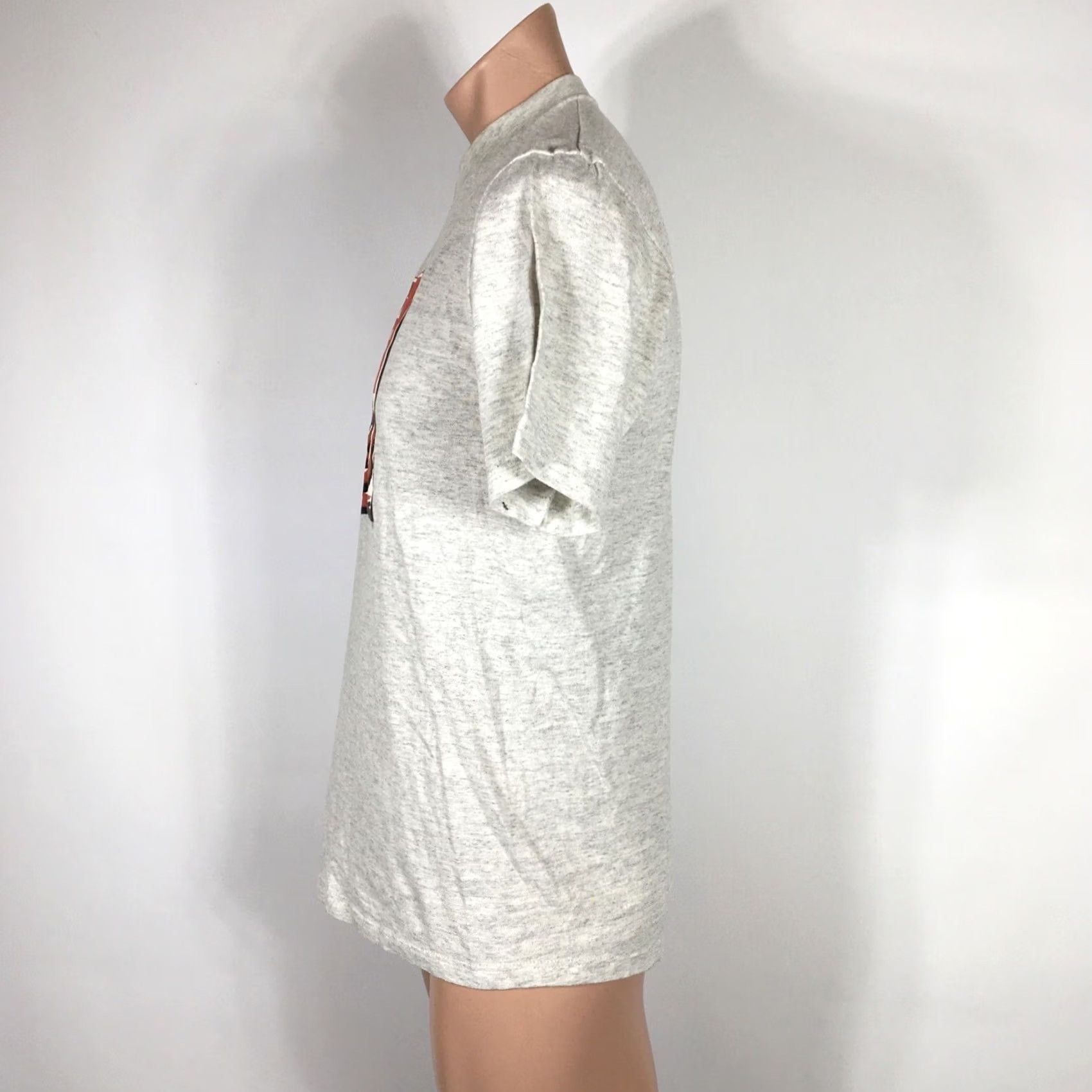 Jerzees 90s Jersey Shirt Vintage Graphic Print Heather Gray L Size Size US L / EU 52-54 / 3 - 5 Thumbnail