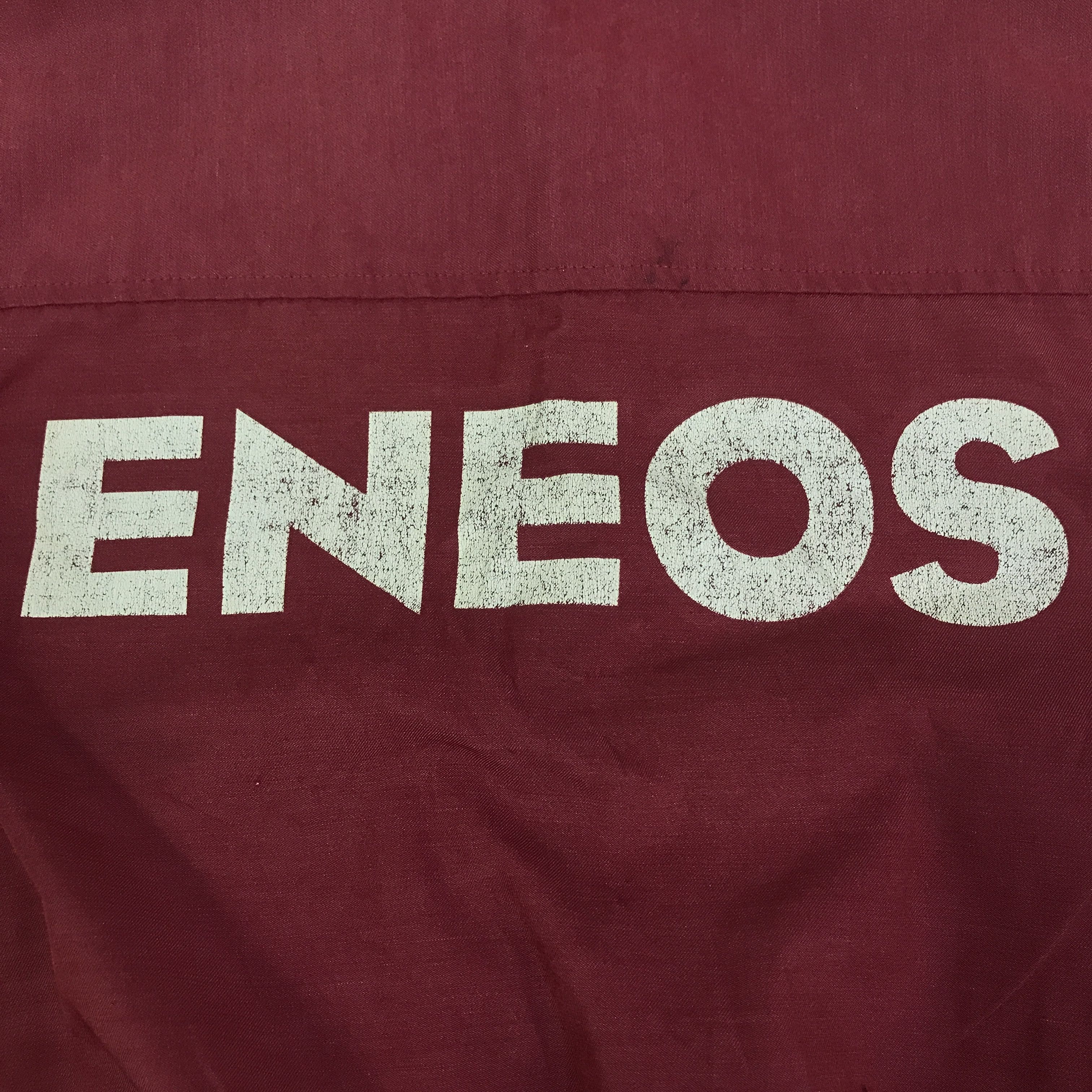 Japanese Brand oil eneos work coverall jacket K122B1 Size US L / EU 52-54 / 3 - 13 Thumbnail