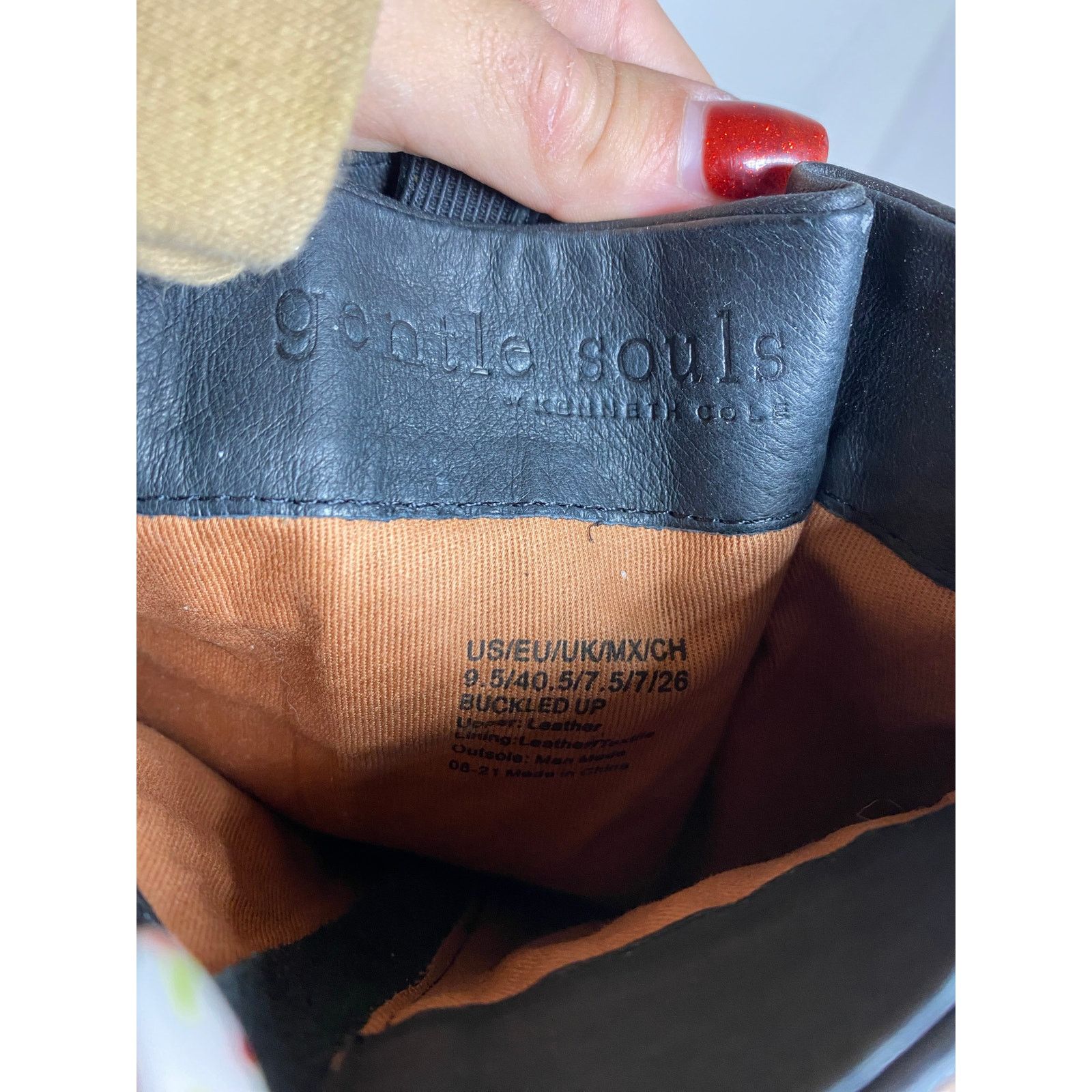 Kenneth Cole Kenneth Cole Gentle Souls Buckle Up Boots 9.5W Size US 9.5 / IT 39.5 - 7 Thumbnail