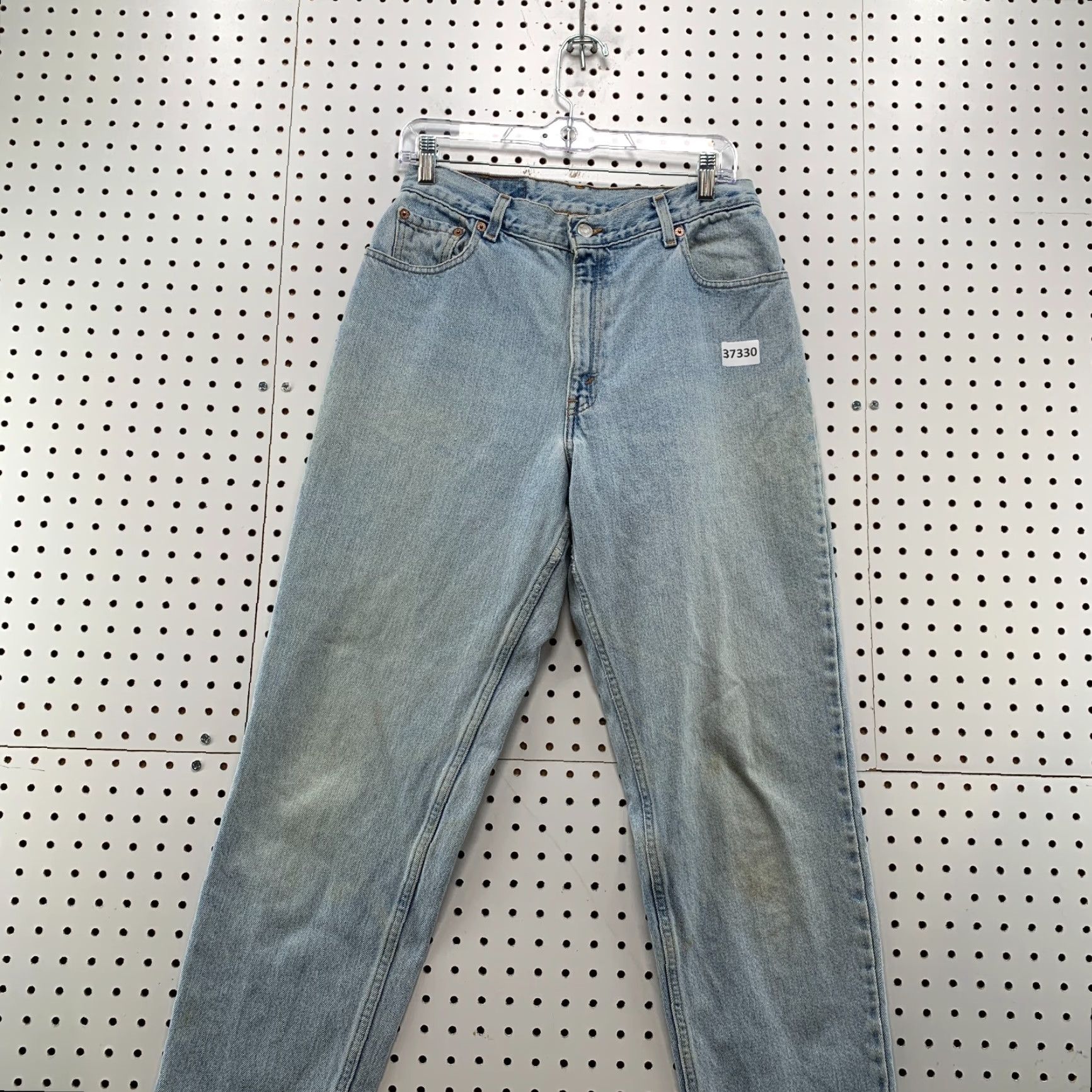 Levi's VINTAGE Levi's Jeans 550 Blue Denim Women's Size 12 29x29 Tapered Relaxed Fits 90s Mens Womens Size 34" / US 12 / IT 48 - 2 Thumbnail