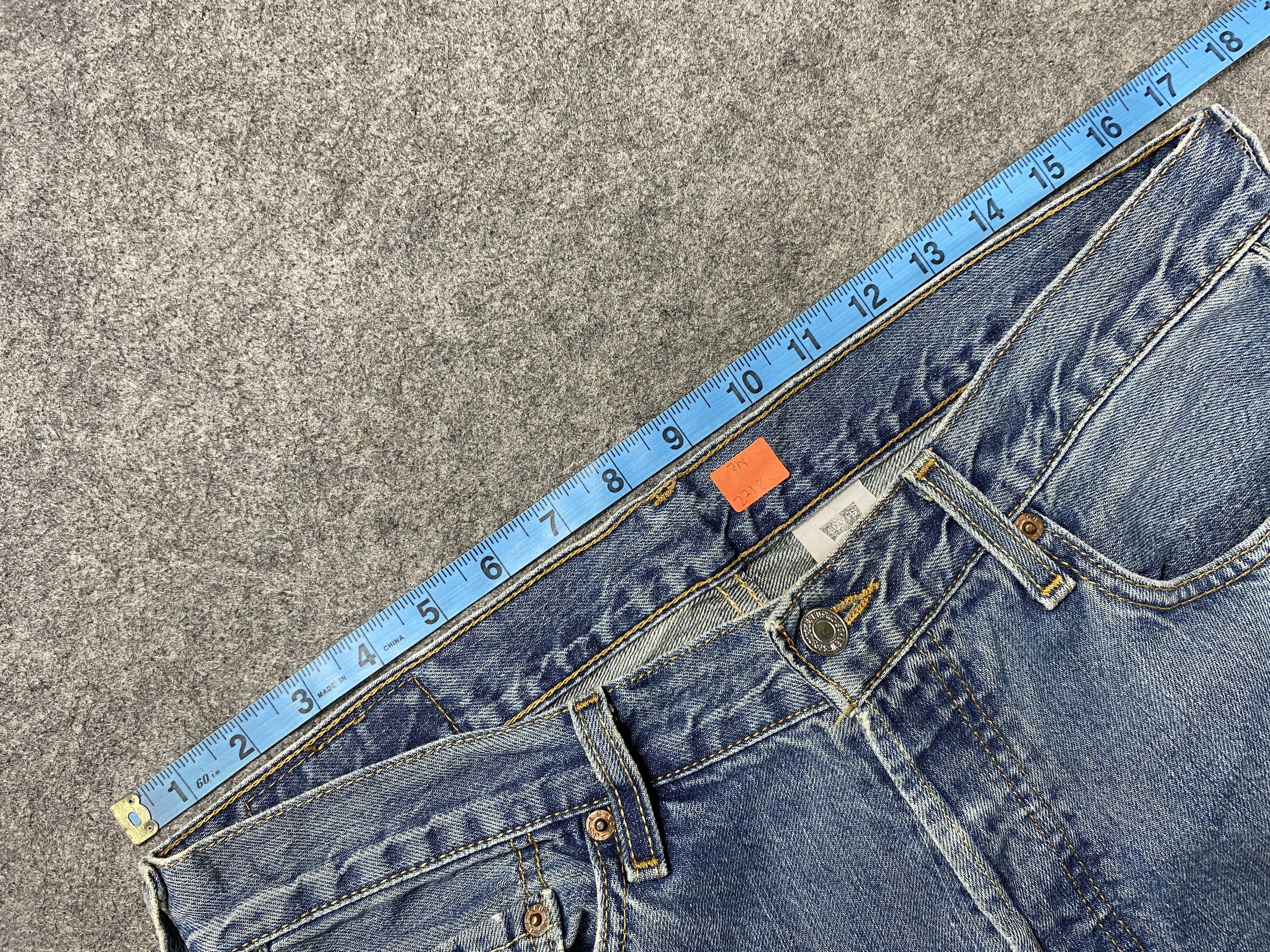 Japanese Brand Blue Wash Vintage Levi's 501 Jeans 34x32 Denim -JN2218 Size US 34 / EU 50 - 5 Thumbnail