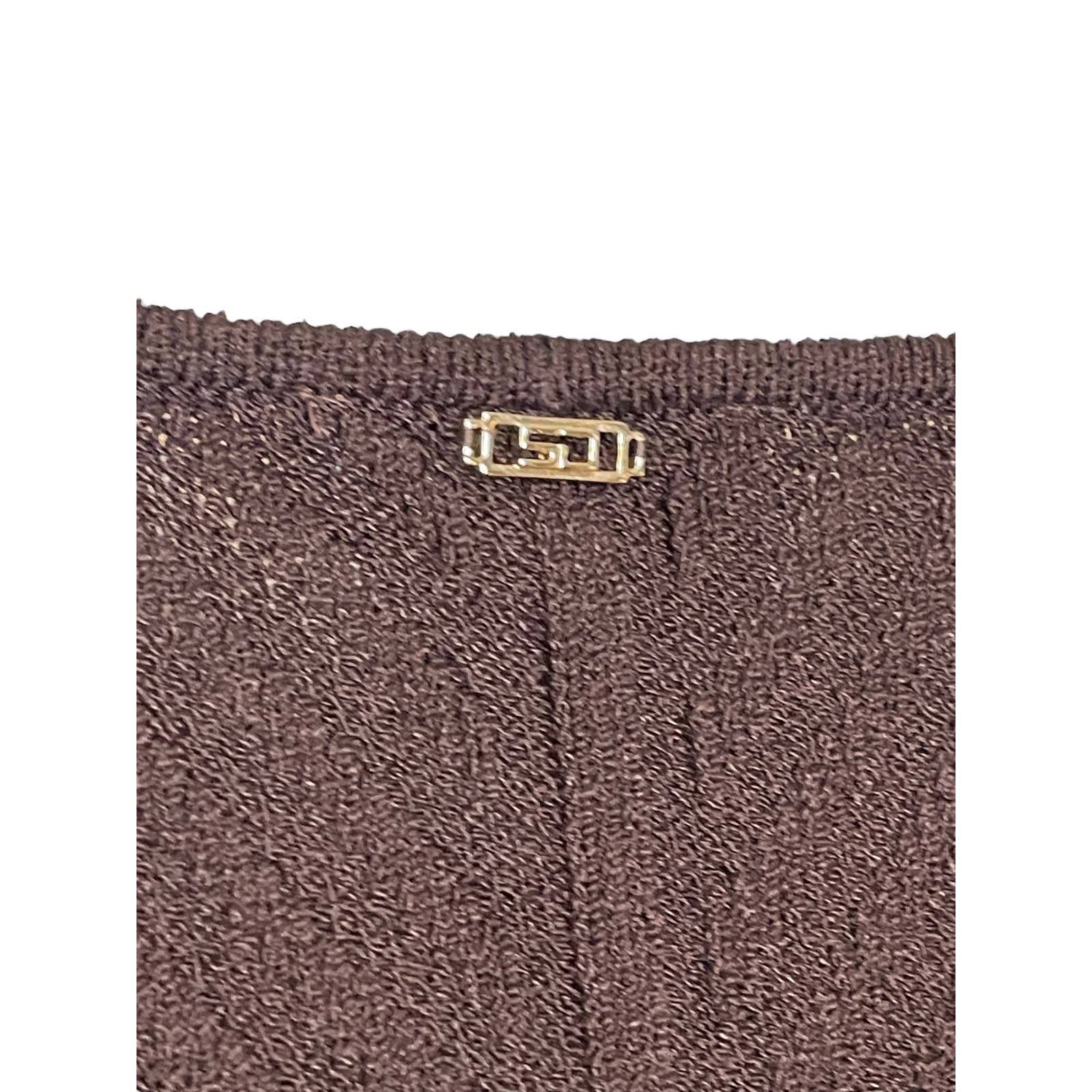St. John Couture St. John Women Sweater Jacket Wool Blend V-Neck Zip-Up Small Size S / US 4 / IT 40 - 8 Thumbnail