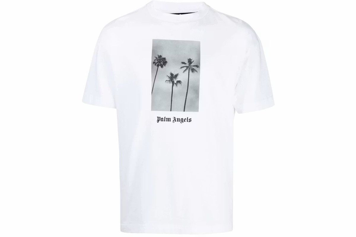 Palm Angels Palm Angels Boulevard Print T-Shirt Size US L / EU 52-54 / 3 - 1 Thumbnail