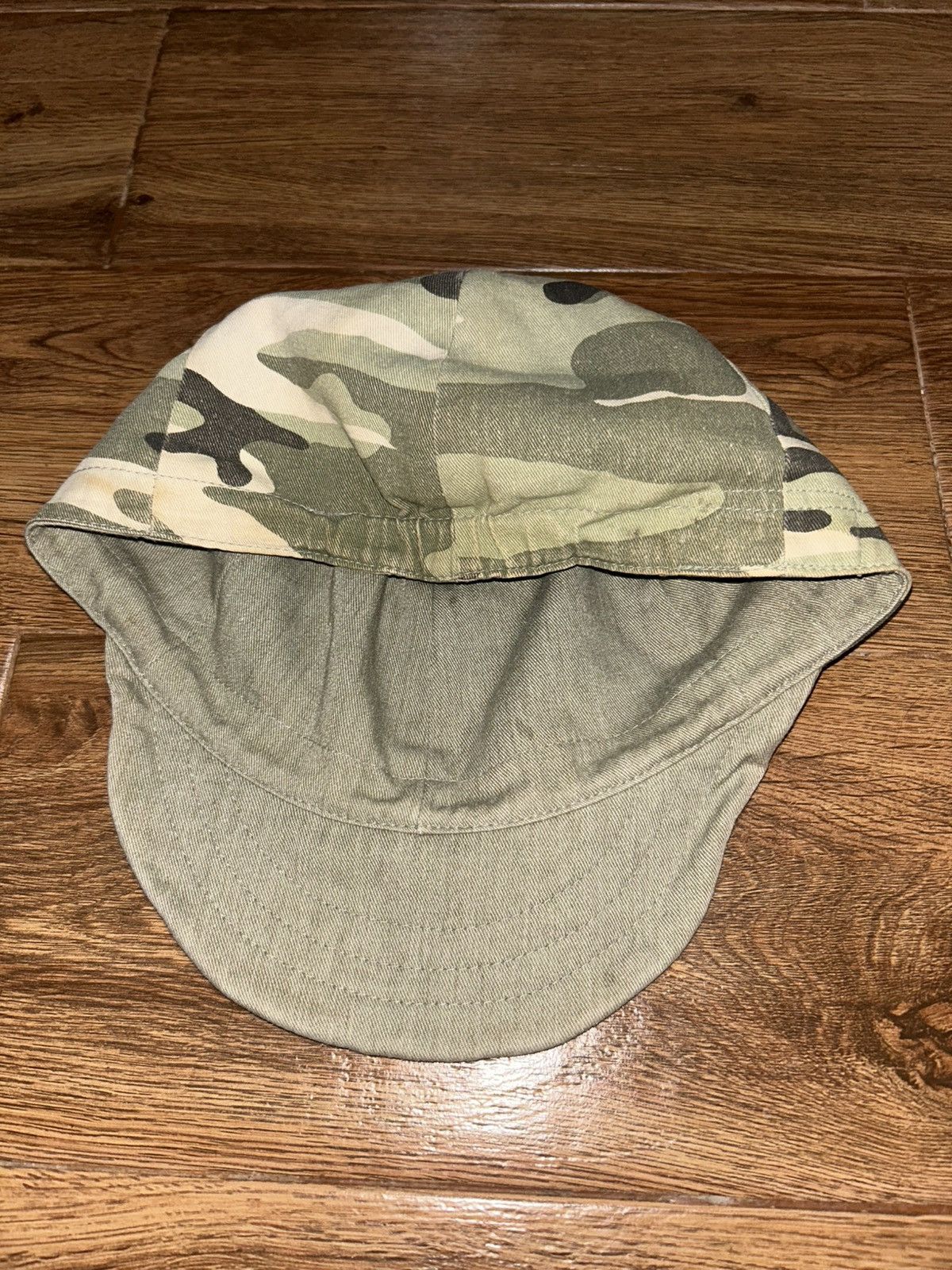 Japanese Brand Farmer’s Market Camo Reversible Mechanic Hats Size ONE SIZE - 5 Thumbnail