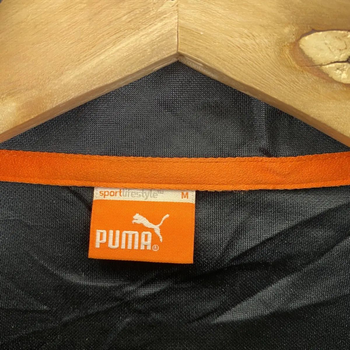 Puma Vtg PUMA SOCCER FOOTBALL Jacket Windbreaker Size L / US 10 / IT 46 - 9 Thumbnail