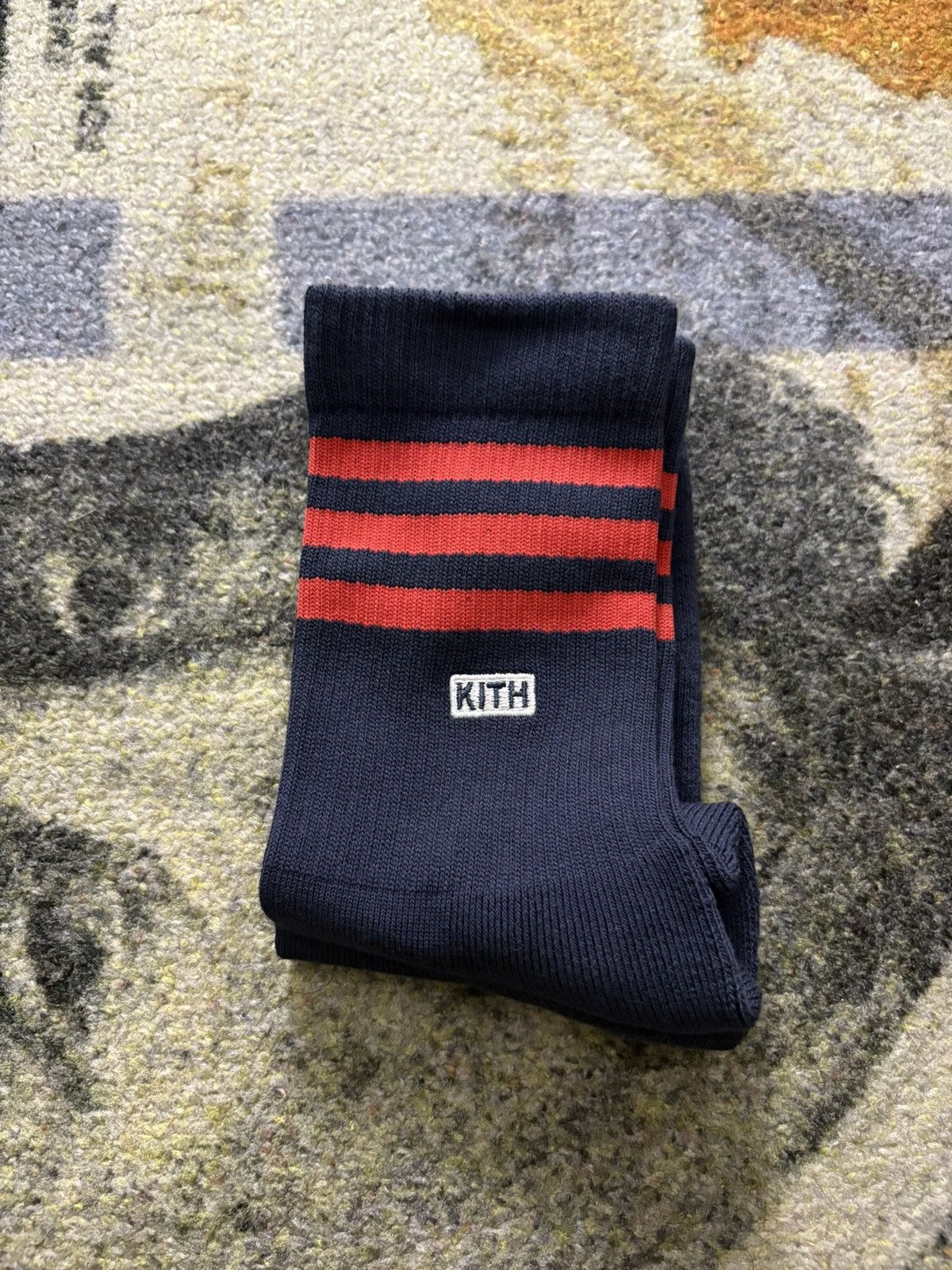 Adidas × Kith Kith x Adidas Football Crew Sock Size ONE SIZE - 1 Thumbnail